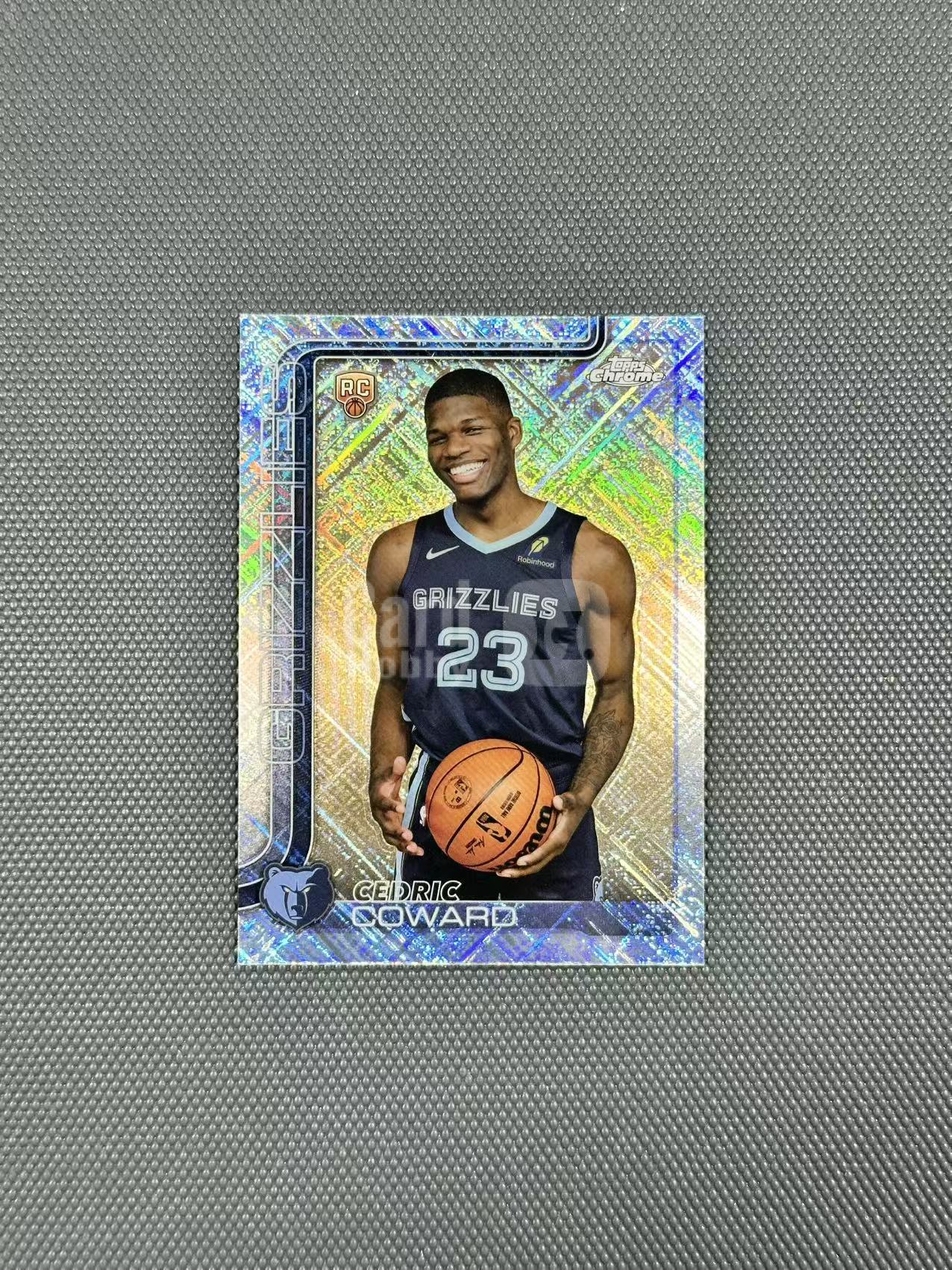 【大满拆】2025-26 Topps Chrome Cedric Coward 考沃德 钻石折 天光折 天窗折 新秀RC 灰熊 收藏必备(段)