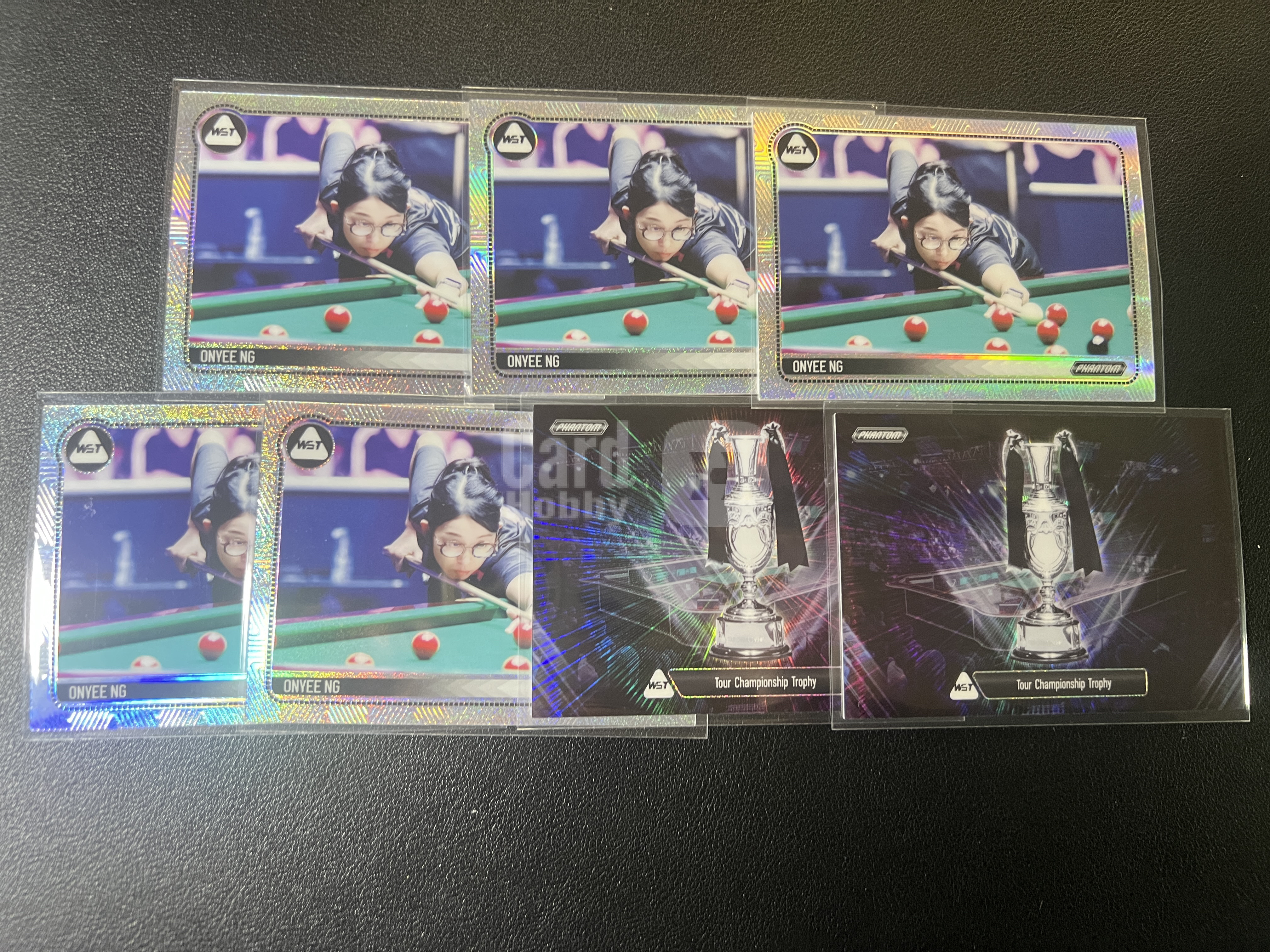【鲨鱼代卖】2026 Kakawow PHANTOM 斯诺克 卡卡沃 Onyee Ng 吴安仪 中国香港 银折 Tour Championship Trophy 巡回锦标赛奖杯 特卡 折射FY0710