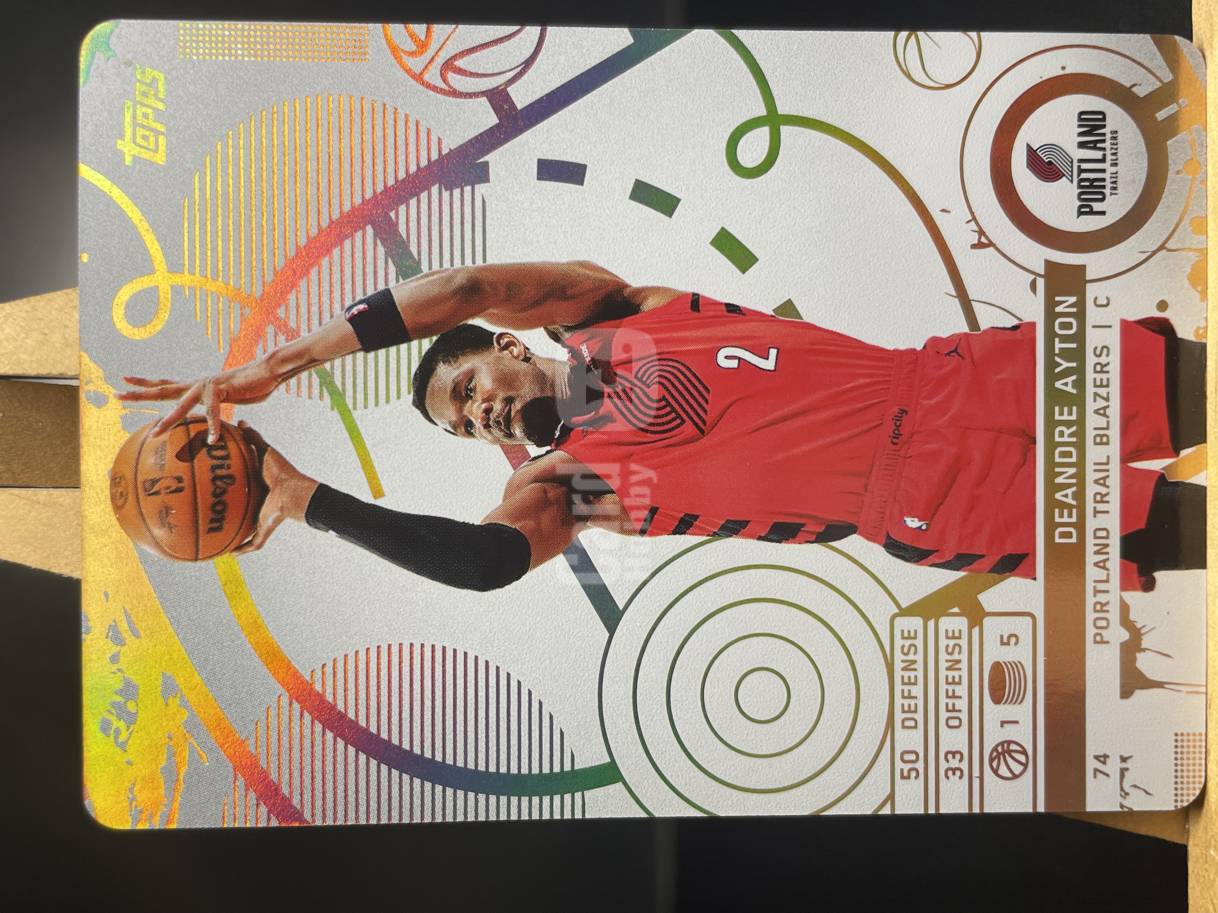 (T1) 2025 TOPPS 德安德烈 艾顿 开拓者 近期大热球星 收藏必备 卡品如图 ! ! !