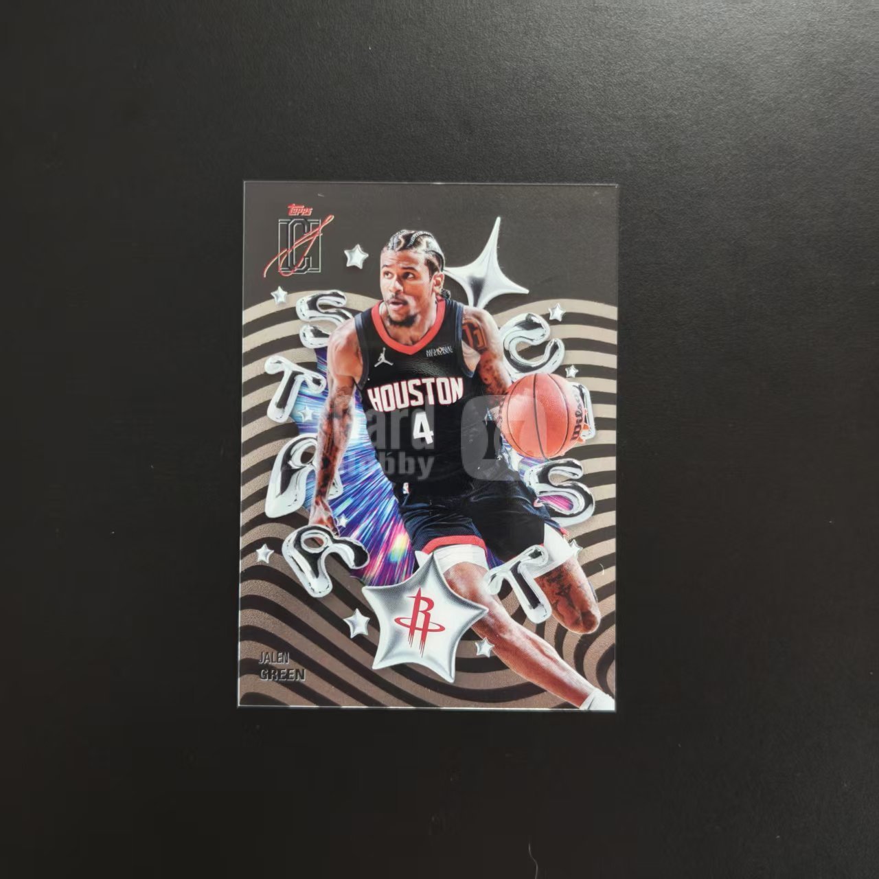 2025-26 topps Class Signature Jalen Green 杰伦格林 大比例 SSP Star Cast 胶片特卡 风雪