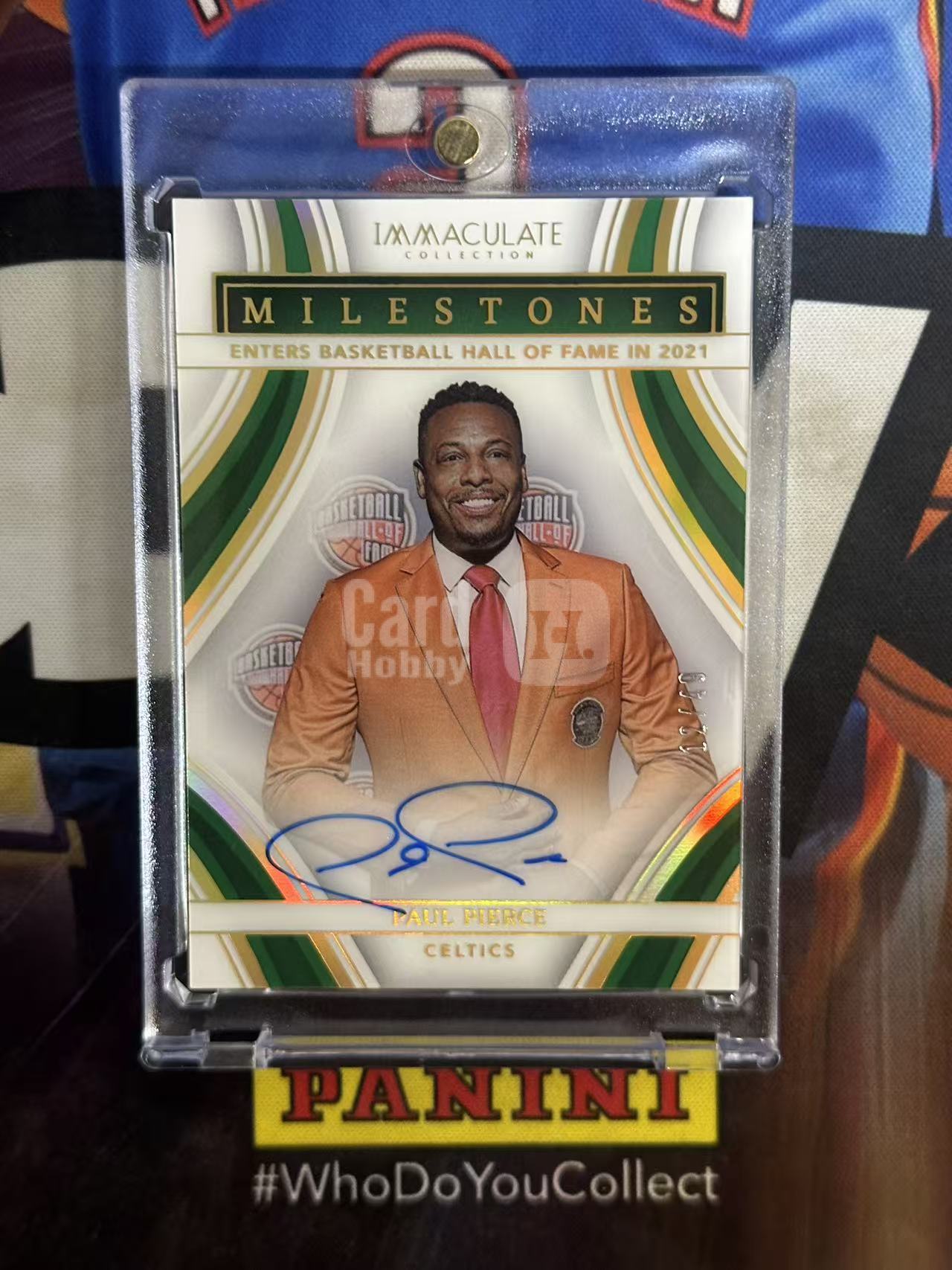 2022-23 Panini Immaculate Paul Pierce 【小猪包代卖】49编 皮尔斯 名人堂 里程碑 签字 卡签 镜面 金笔签 时刻