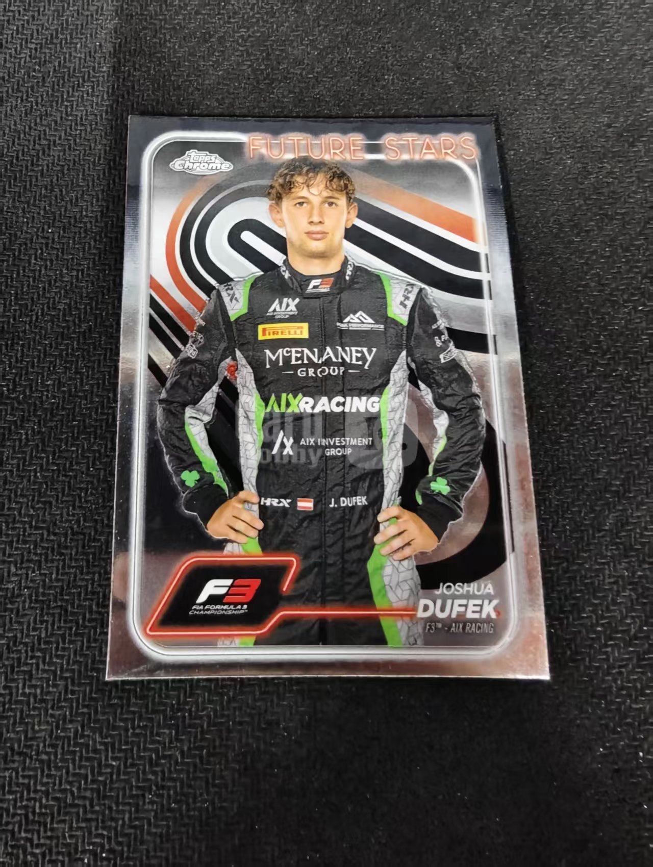 2024 Topps Chrome F3 F1 Joshua Dufek 约书亚 杜菲克 奥地利 划痕 边角瑕疵 #69
