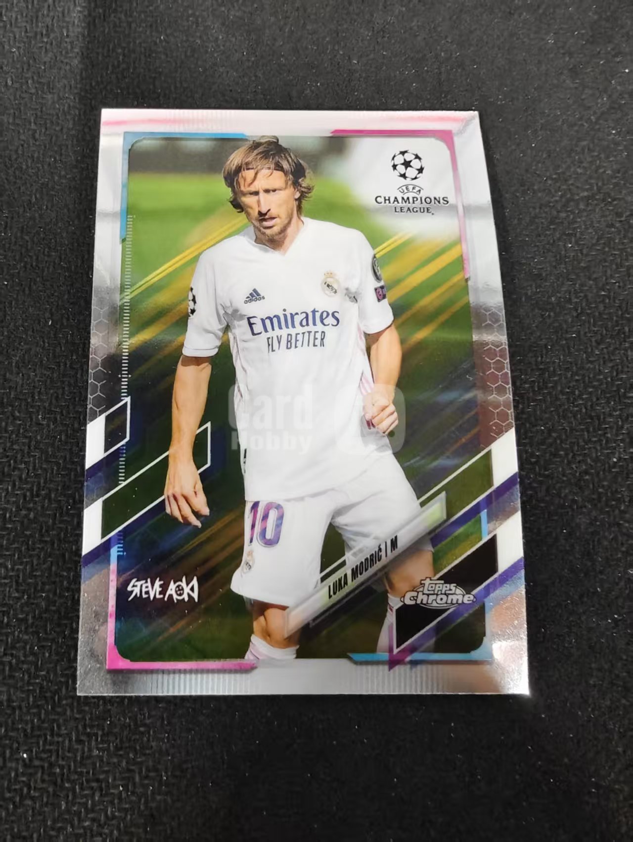 【可合并,不累计】2021 Topps Chrome Luka Modric 欧冠 欧战 皇家马德里 莫德里奇 魔笛 不保卡品 介意勿拍 @75