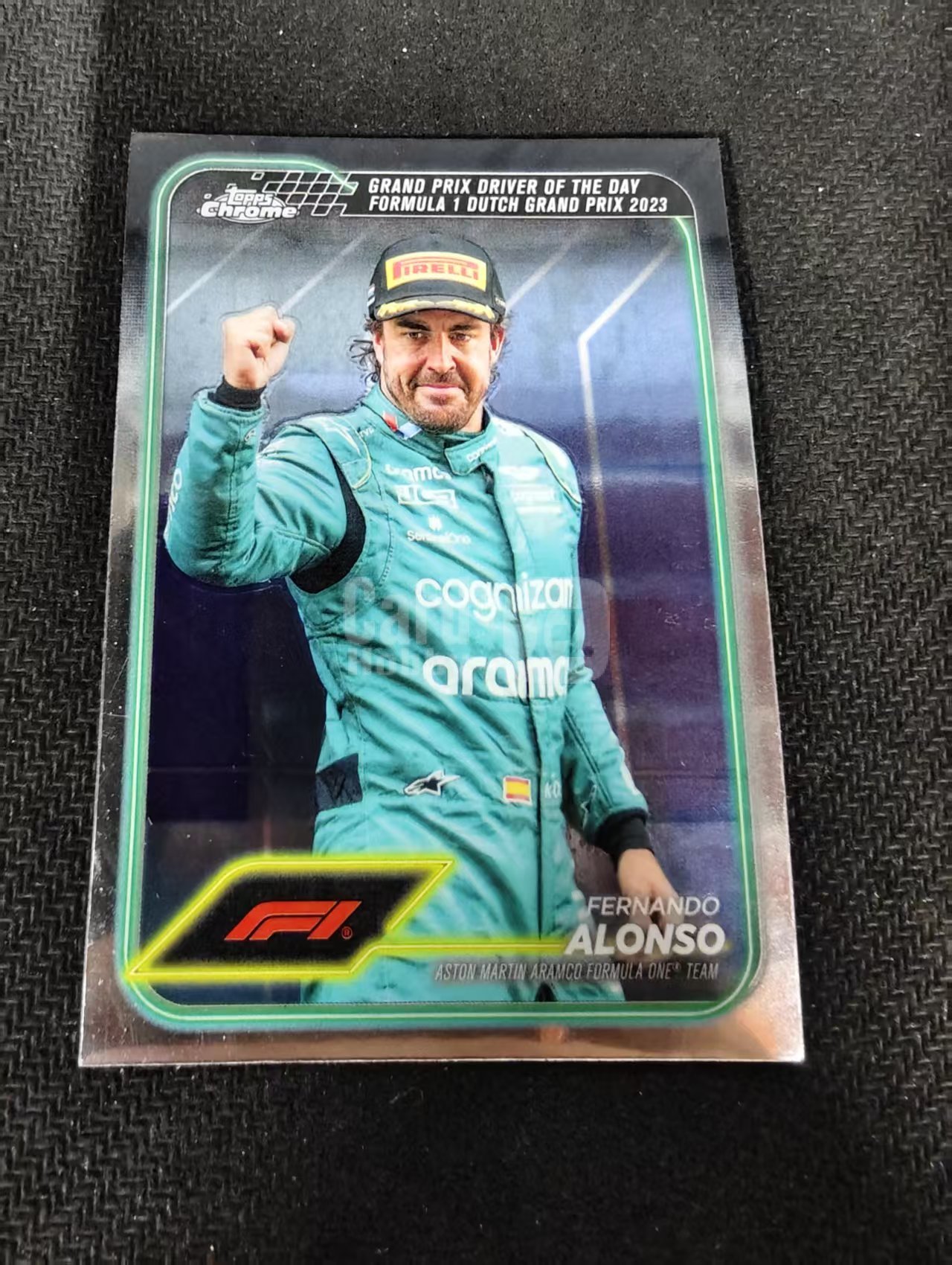 2024 Topps Chrome Fernando Alonso 费尔南多 阿隆索 F1 划痕 边角瑕疵 #171