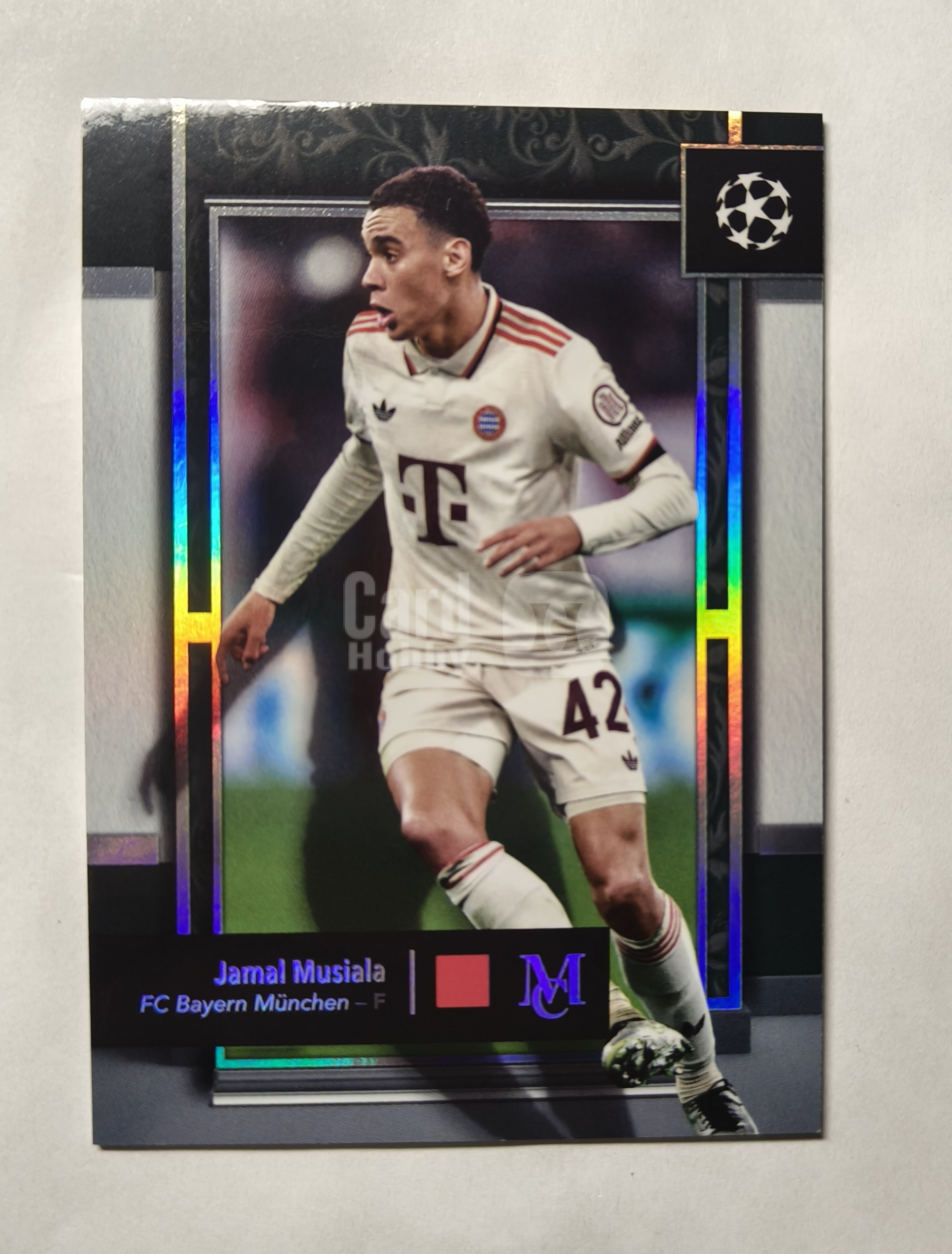 2025 Topps Topps Jamal Musiala 贾马尔 穆夏拉 拜仁慕尼黑 欧冠 折射 #42 A2