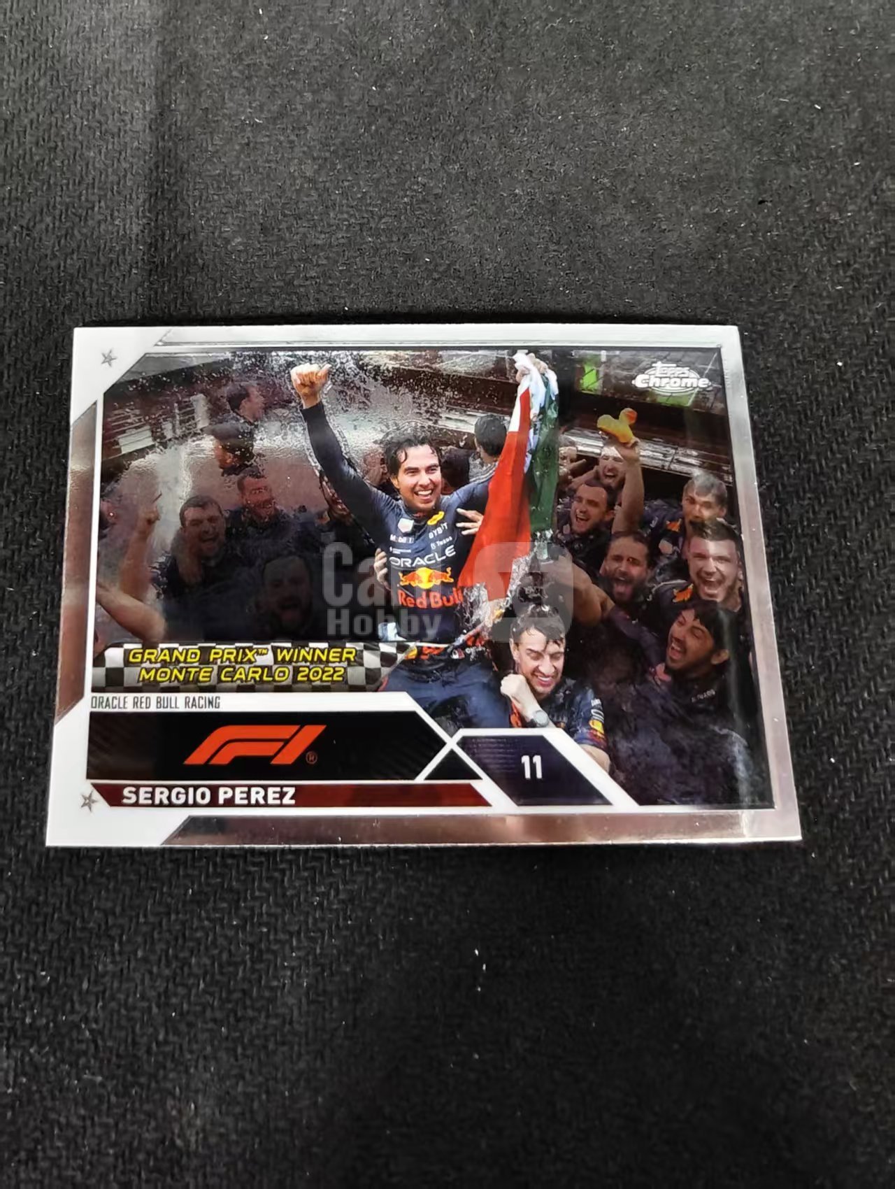 2023 Topps Chrome F1 Sergio Perez 塞尔吉奥 佩雷兹 佩雷斯 红牛 划痕 边角瑕疵 #150
