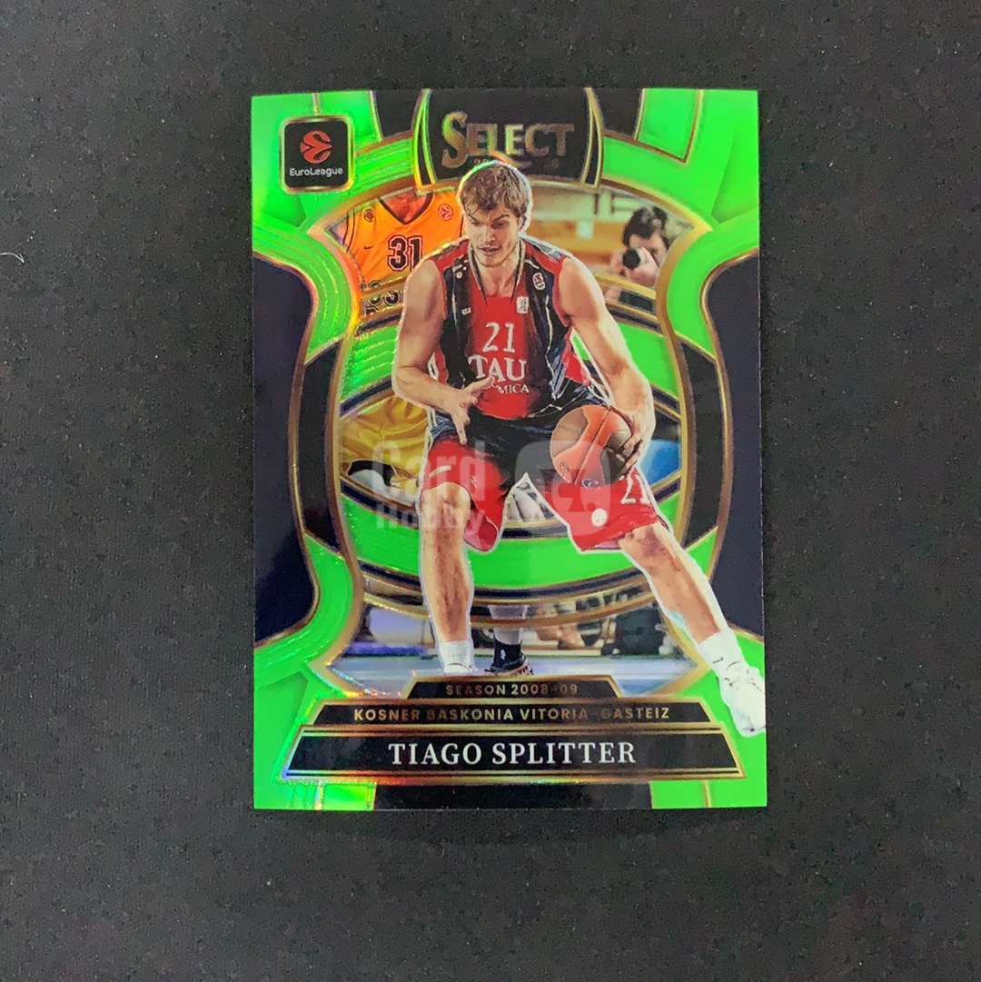 2025-26 Panini Select Tiago Splitter 【SC拍卖】SE 欧洲联赛 斯普里特 52/75编 二级 绿折 收藏必备(htm777)
