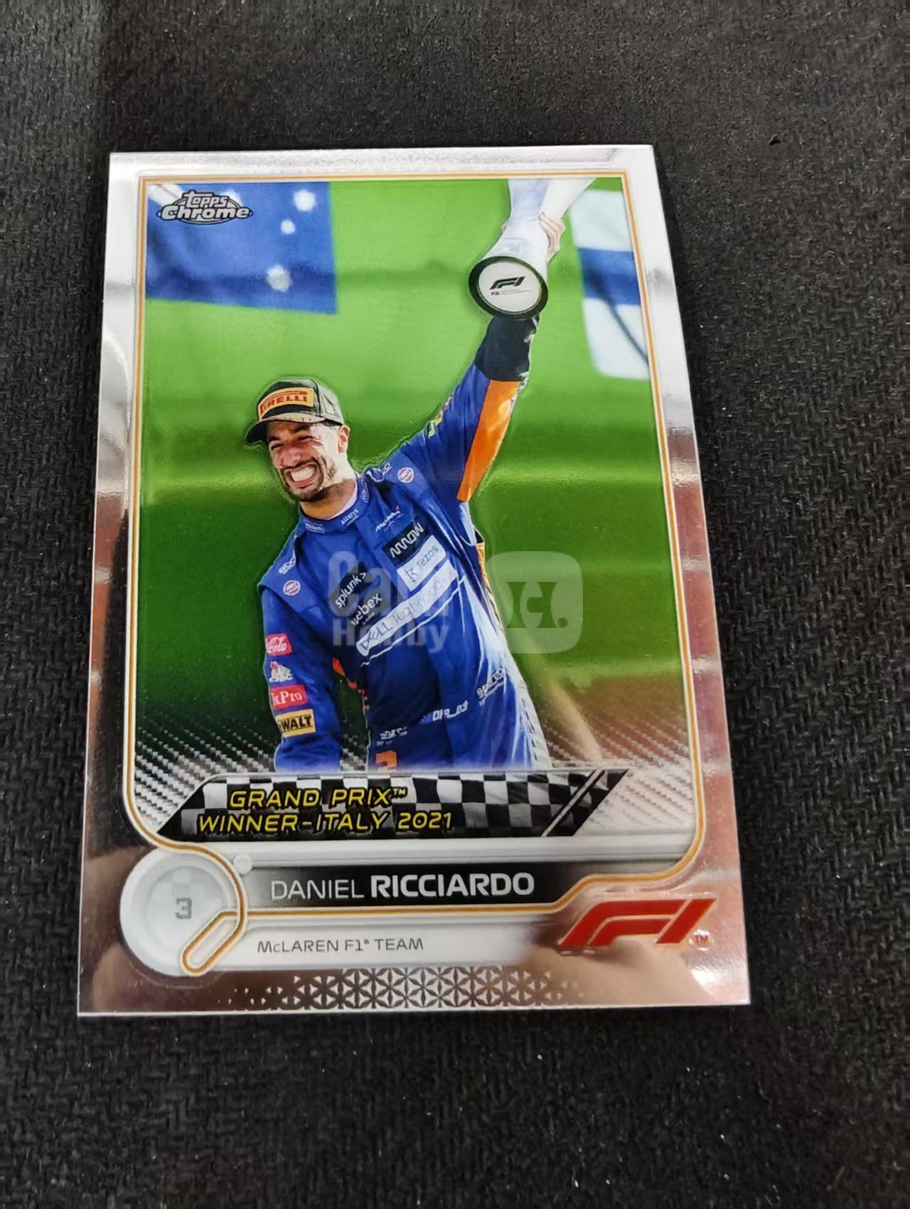 2022 Topps Chrome F1 Daniel Ricciardo 丹尼尔 里卡多 迈凯伦车队 划痕 边角瑕疵 #164