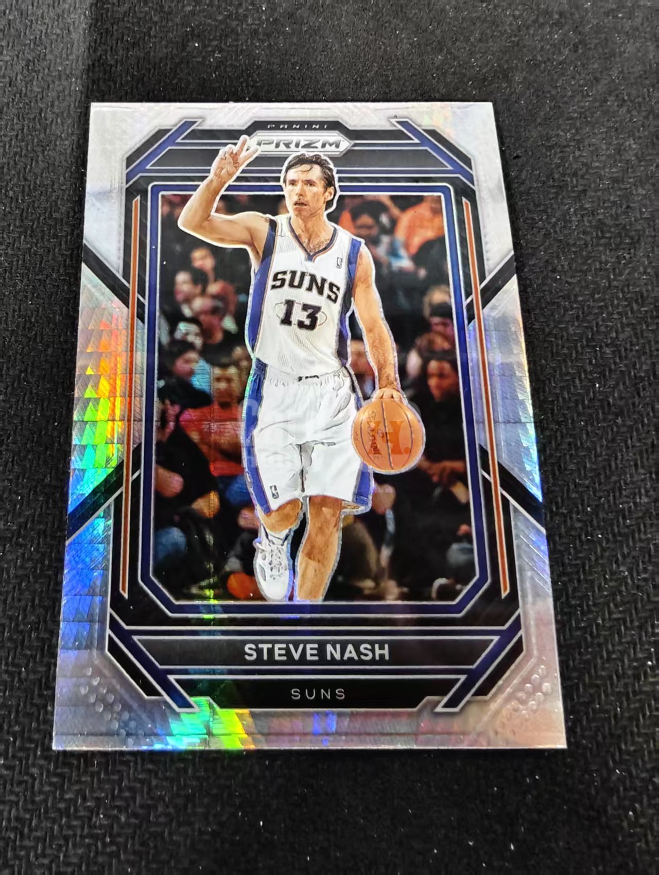 2022-23 Panini Prizm Steve Nash 史蒂夫 纳什 太阳 hyper折 PZ 划痕 边角瑕疵 #289