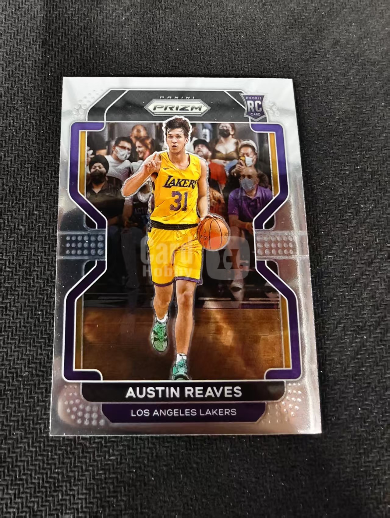 【可合并,不累计】2021-22 Panini Prizm AUSTIN REAVES 湖人 奥斯汀 里弗斯 里夫斯 新秀RC PZ 划痕 边角瑕疵 #165