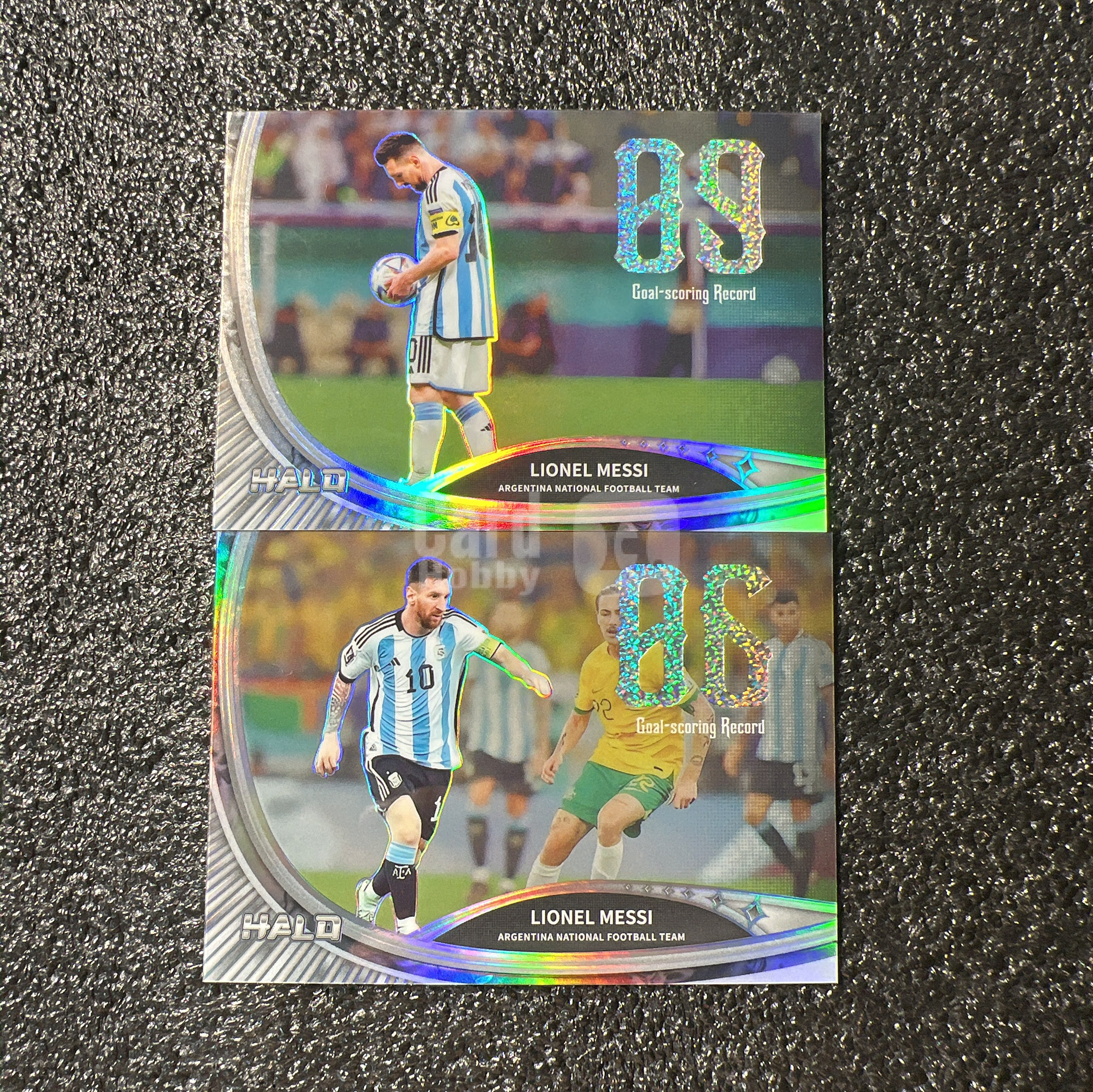 【足球代拍】2025 Playfull Herock Halo Lionel Messi 利昂内尔 梅西 球王 阿根廷 折射 荣耀之路 06 09 凑套必备 2张 LOT 打包发 只发顺丰 X018