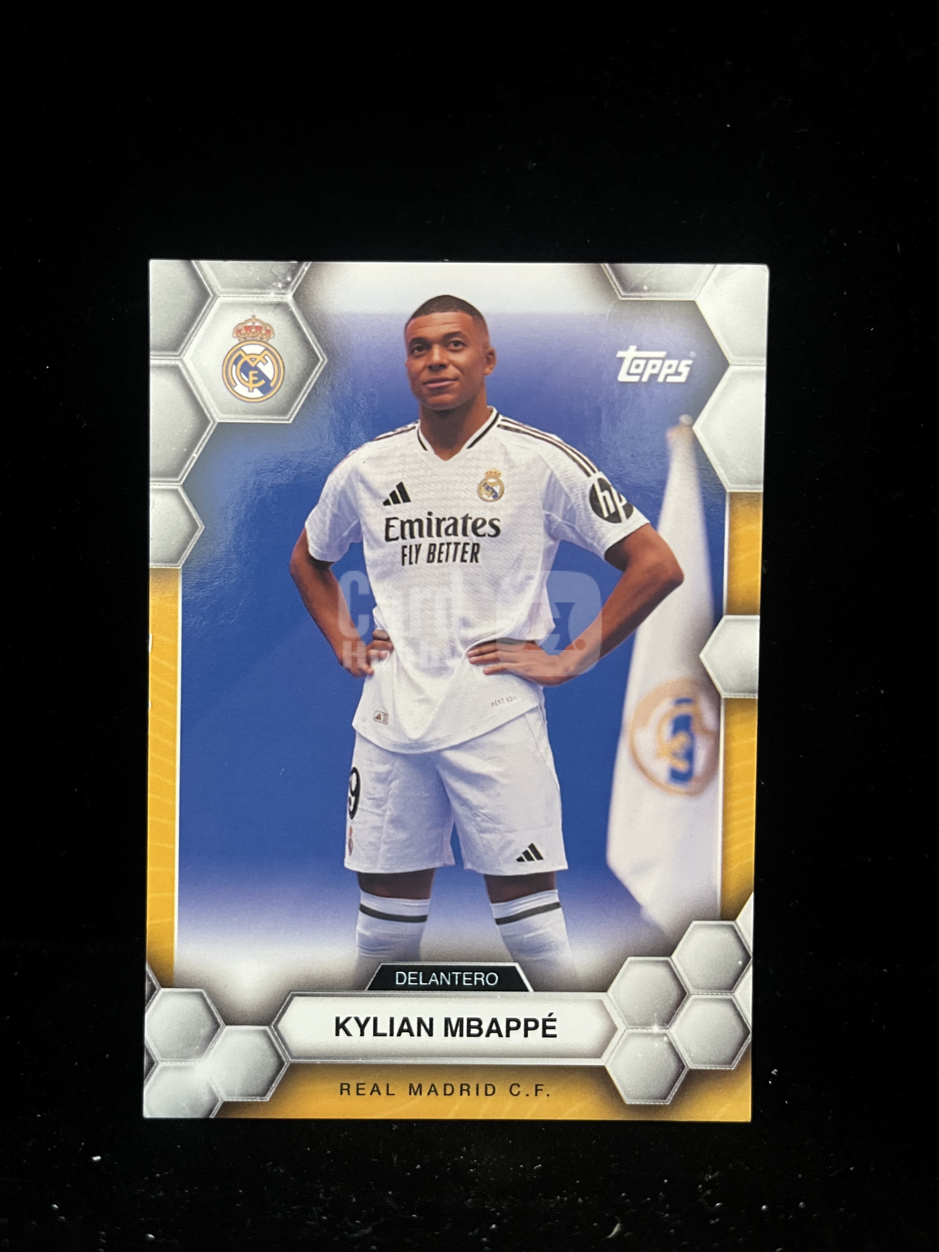 免费代拍 2024 Topps Real Madrid CF Fan Set 西甲 姆巴佩 Kylian Mbappé 卡品如图#D957