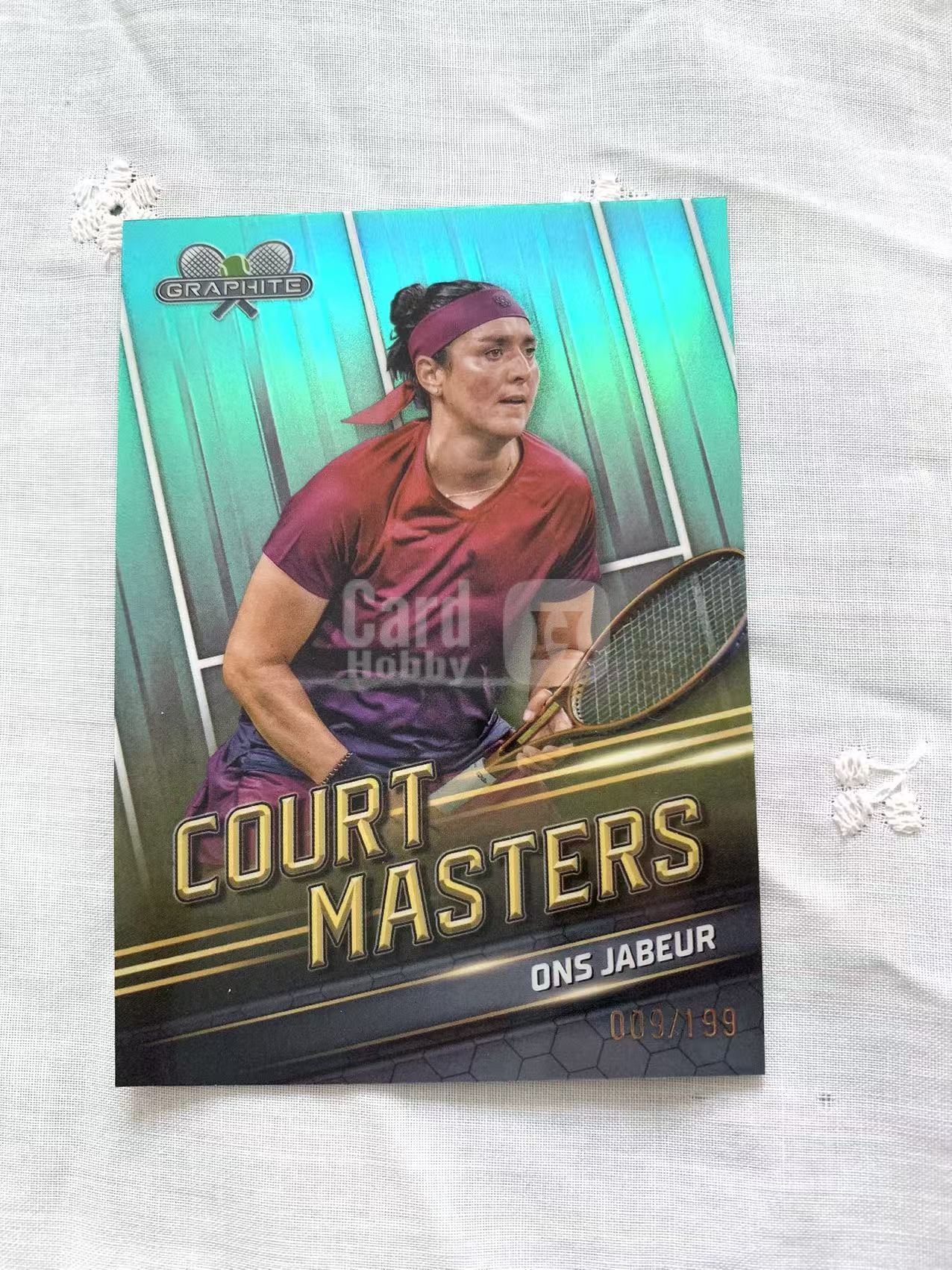 2025 Topps Chrome ONS JABEUR 网球 9/199编 折射 翁斯 贾贝乌尔 突尼斯 王牌 卡品不保 收藏必备 雯雯