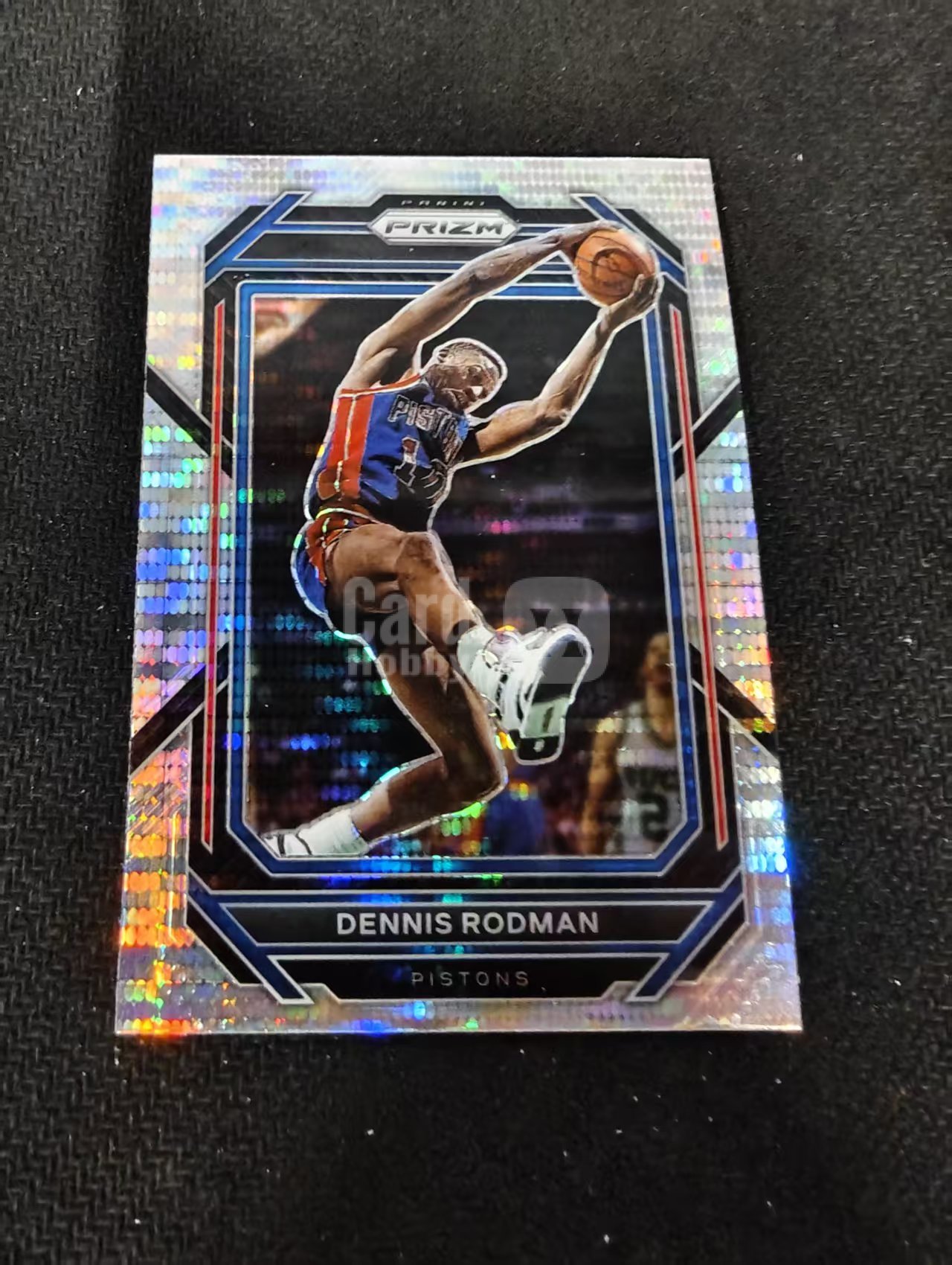 2022-23 Panini Prizm Dennis Rodman 丹尼斯 罗德曼 活塞 脉冲折 PZ 划痕 边角瑕疵 #291