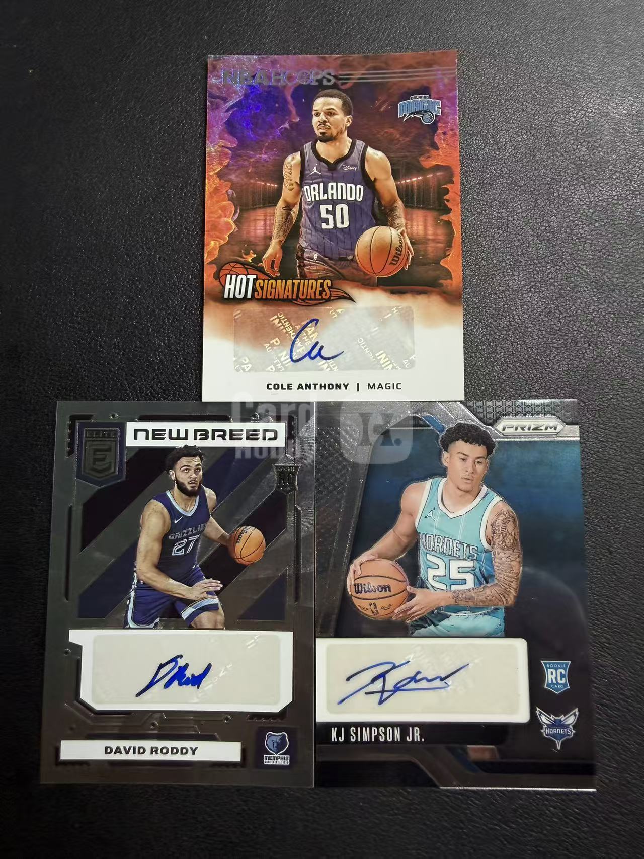 2024-25 Panini Prizm KJ Simpson RC 多系列 kj 辛普森 科尔 安东尼 大卫 罗迪 新秀 签字 签名 打包 卡品如图 榊