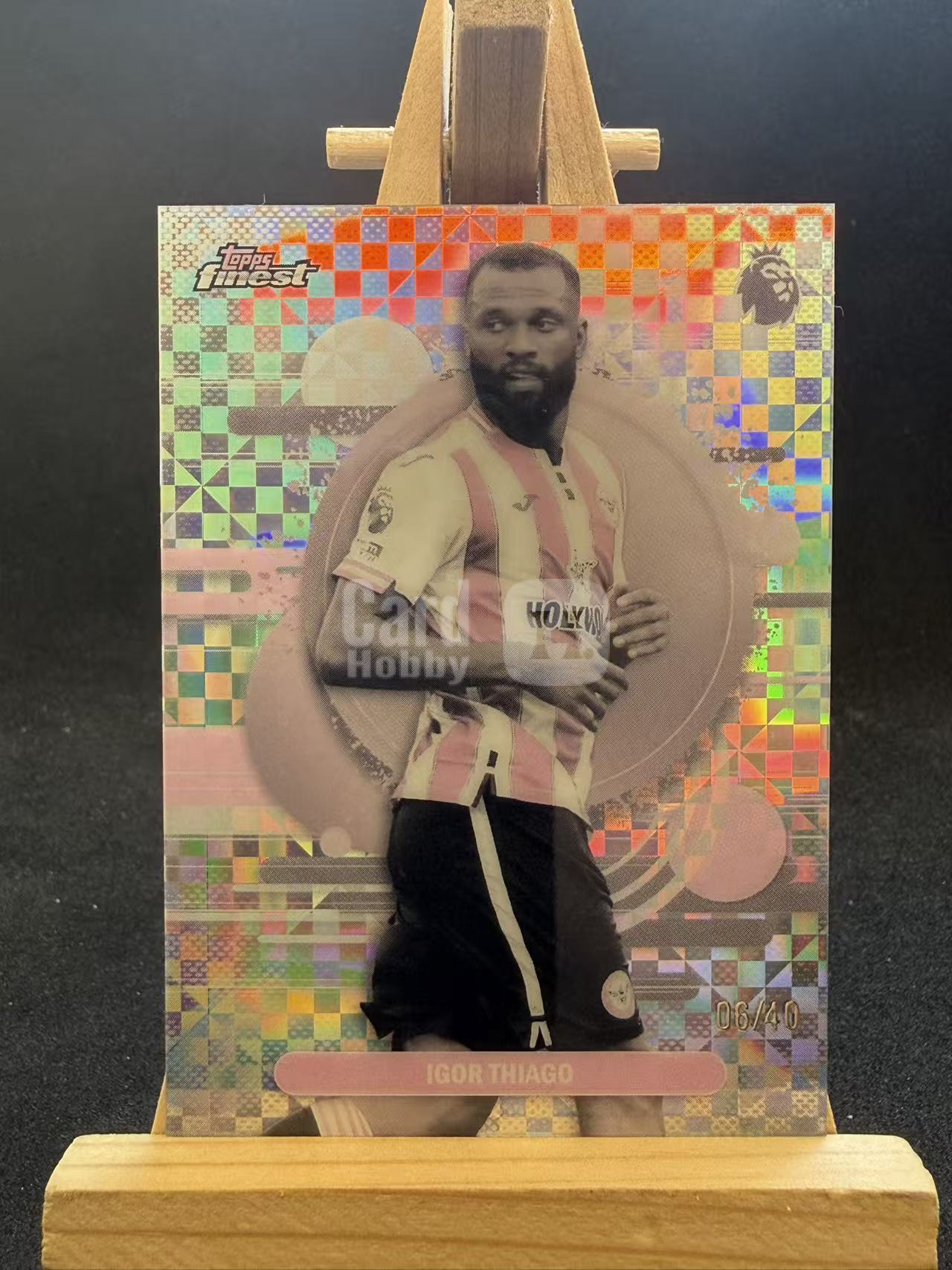 2026 Topps Finest Igor Thiago 英超 伊戈尔 蒂亚戈 布伦特福德 40编 珍珠折 稀有 超低编 乐