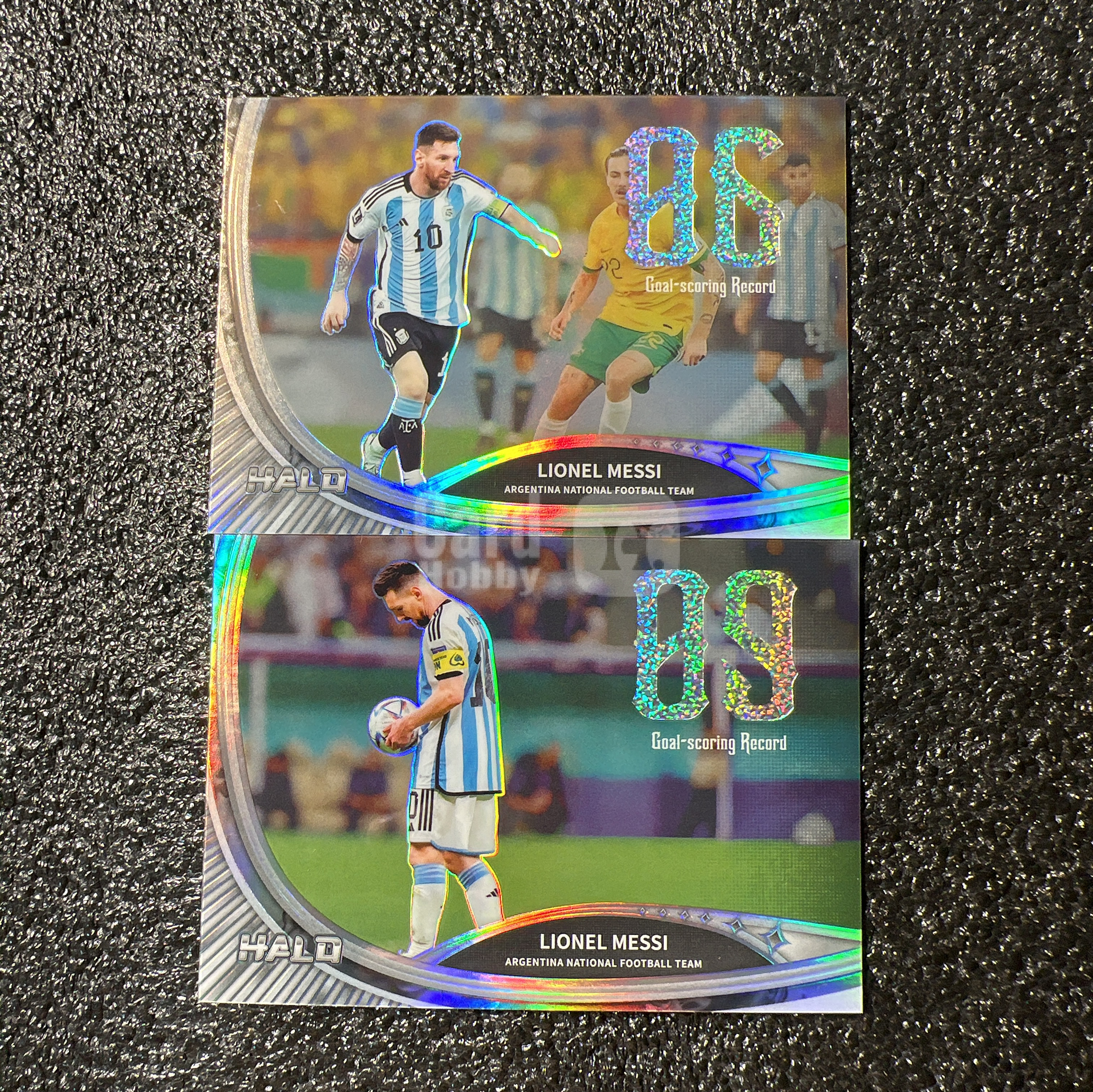 【足球代拍】2025 Playfull Herock Halo Lionel Messi 利昂内尔 梅西 球王 阿根廷 折射 荣耀之路 06 09 凑套必备 2张 LOT 打包发 只发顺丰 X018