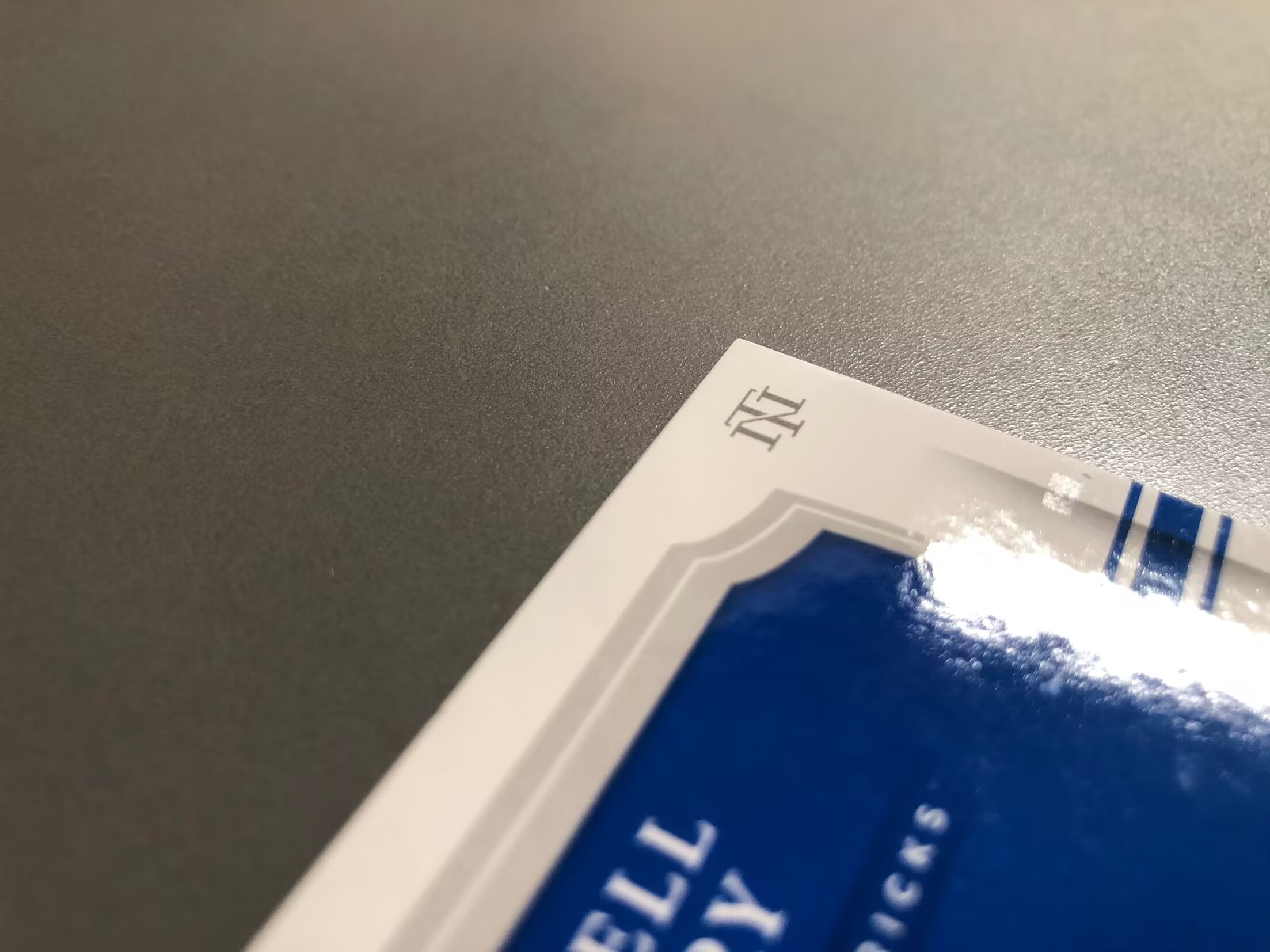 2020-21 Panini National Treasures Tyrell Terry RC 蒂雷尔·特里 独行侠 新秀 RC 球衣 签字 卡签 RPA 75编 切割暴力 瑕疵如图 FT049