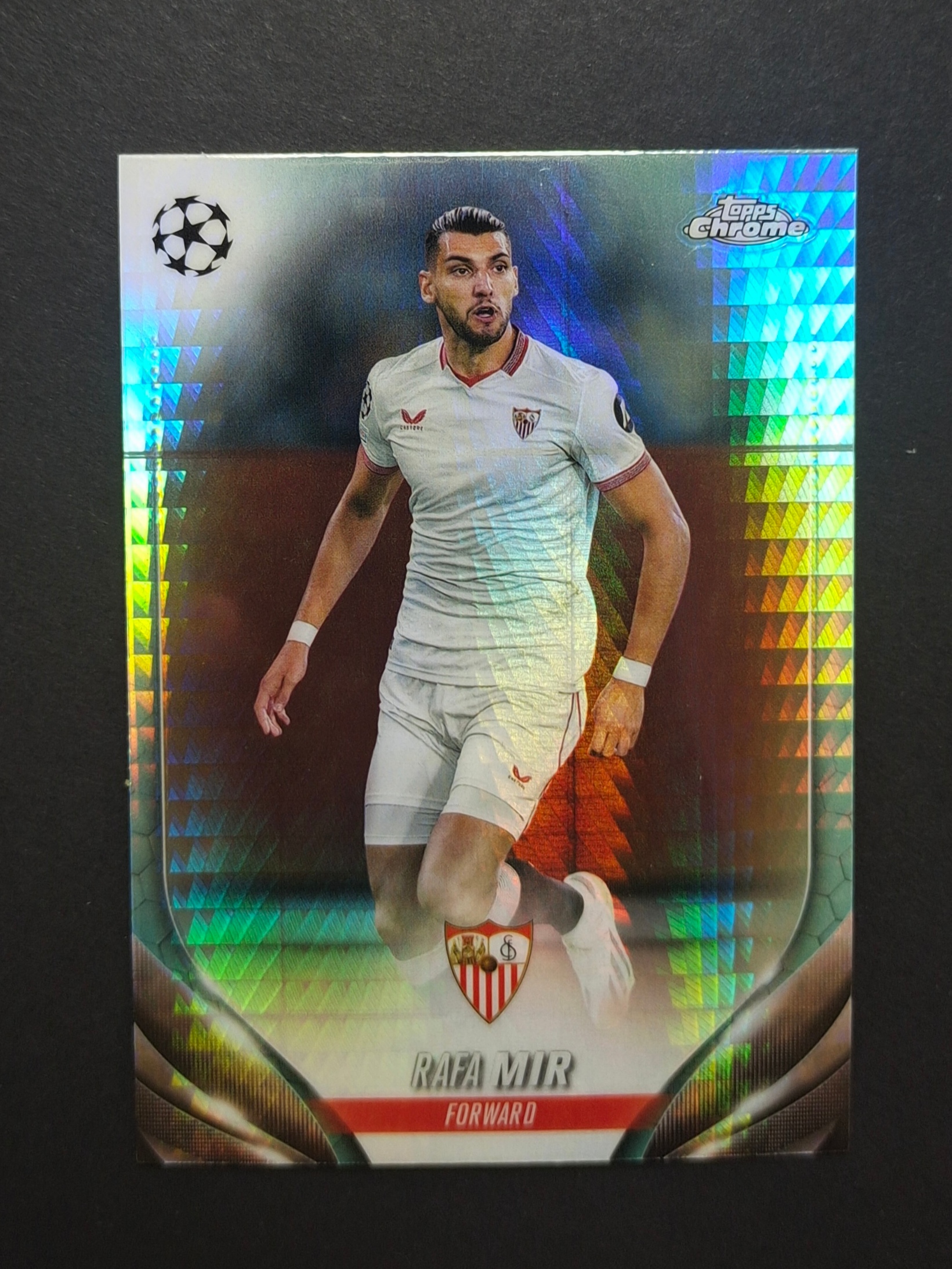 2024 Topps Chrome Rafa Mir 拉斐尔 拉法 米尔 青折 青棱折 米尔青折 米尔青棱折 TC 米尔 青棱折 米尔 青棱 chrome 米尔 绿折 塞维利亚 郝壹