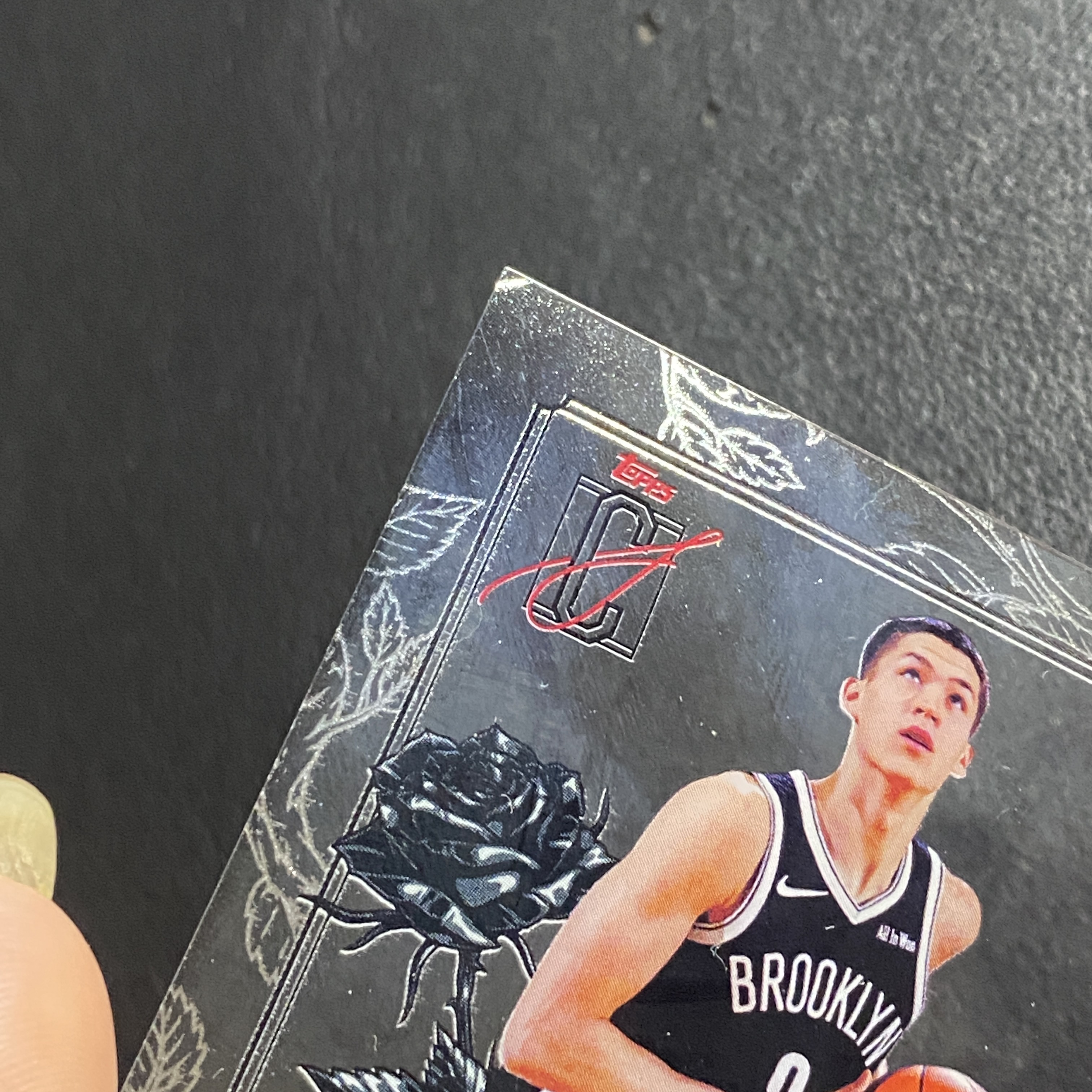 【伦子】2026 TOPPS SIGNATURE CLASS RC 新秀 篮网 EGOR DEMIN 叶戈尔 杰明 德明 大比例SP 贵族 胶片 特卡 瑕疵见图 SAMM-16