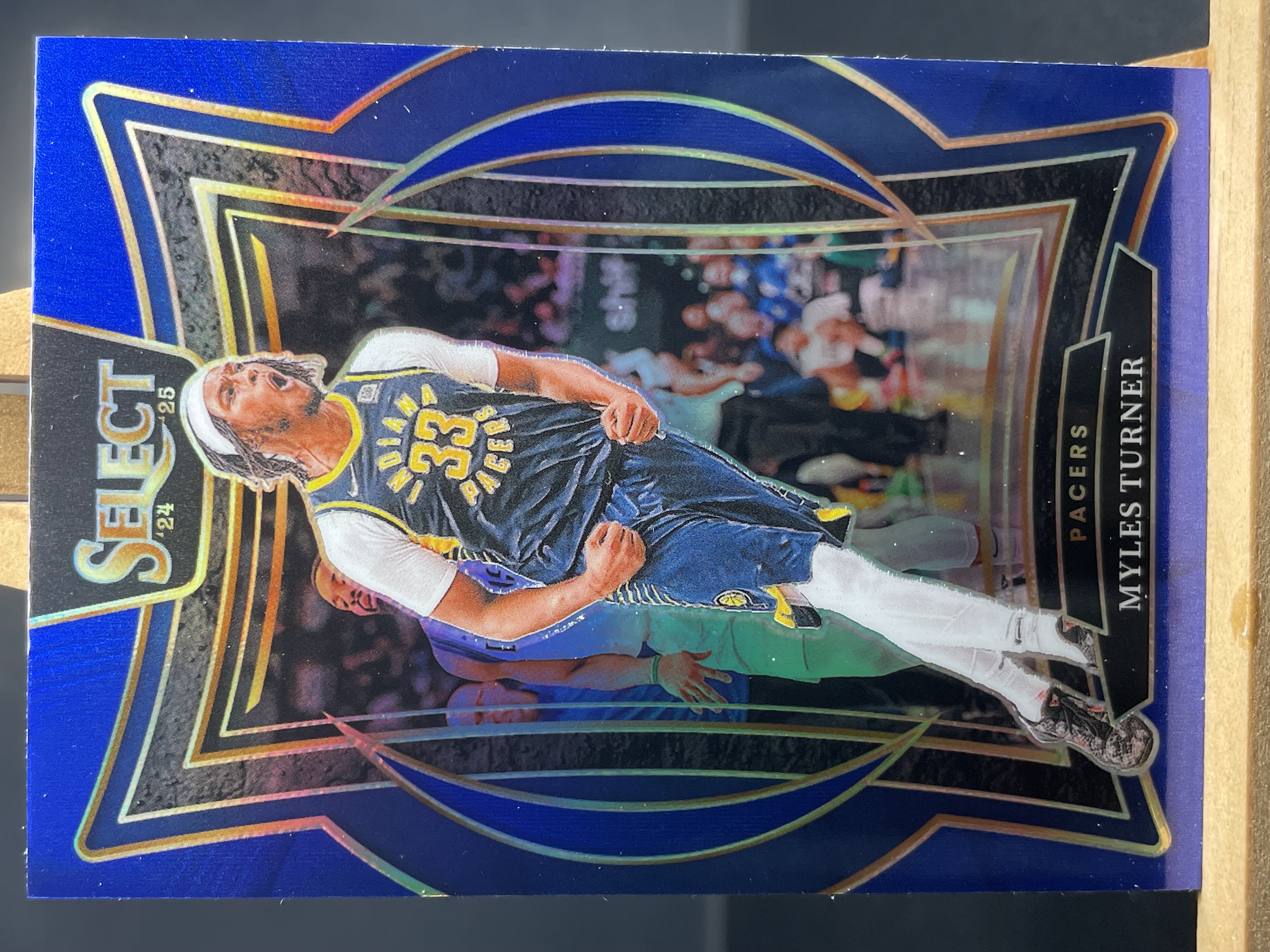 (B3) 2024-25 PANINI SELECT 特卡 蓝折 迈尔斯 特纳 步行者 实卡好看 收藏凑套必备 卡品如图 !!!