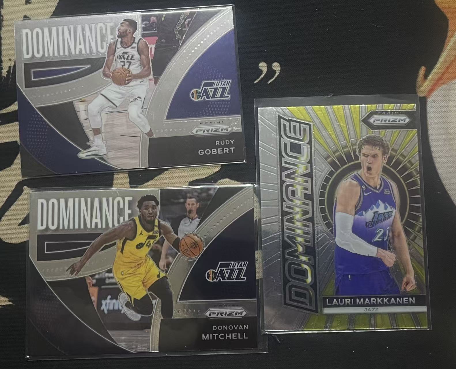 2023-24 Panini Prizm Lauri Markkanen 劳里·马尔卡宁 多诺万·米切尔 戈贝尔 dominance 无畏特卡 打包 base 值得收藏(猴子卡社)