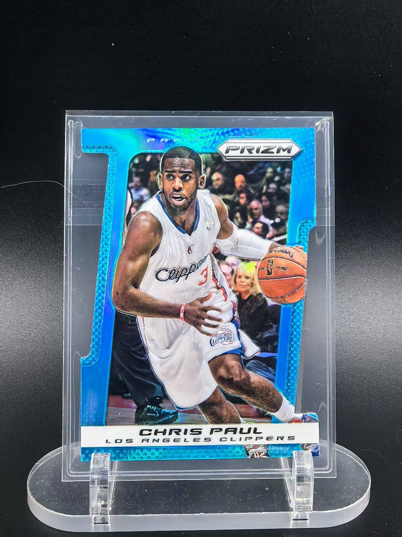 2013-14 Panini Prizm Chris Paul #91 克里斯保罗 CP3 快船 蓝折异形 021/199编