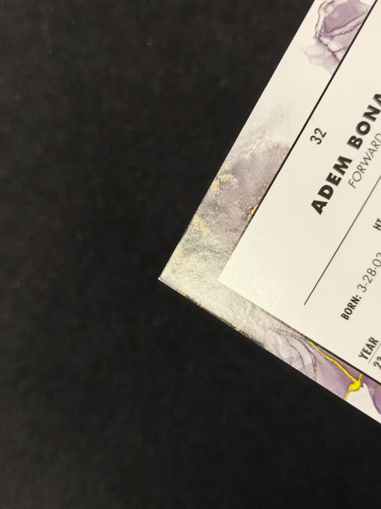 2025 Topps Inception Adem Bona 阿德姆 博纳 RC 新秀 Base 盗梦空间 微瑕 洛北拍卖 薛总5017G