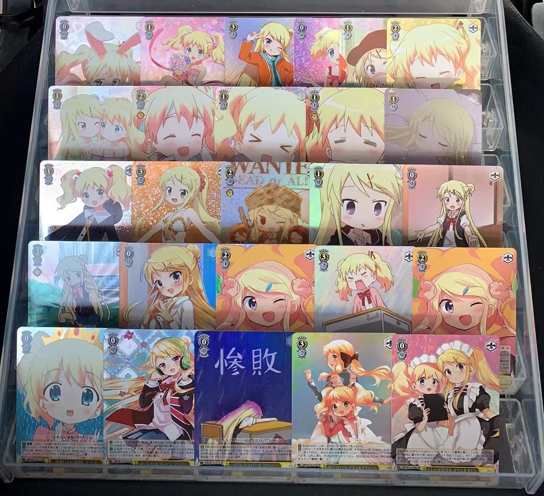 YX-2 2025 Weiss Schwarz 黑白双翼 黄金拼图 15周年 黄色SR闪卡 一图打包 收藏打牌必备 喜欢的老板不要错过(不累积)