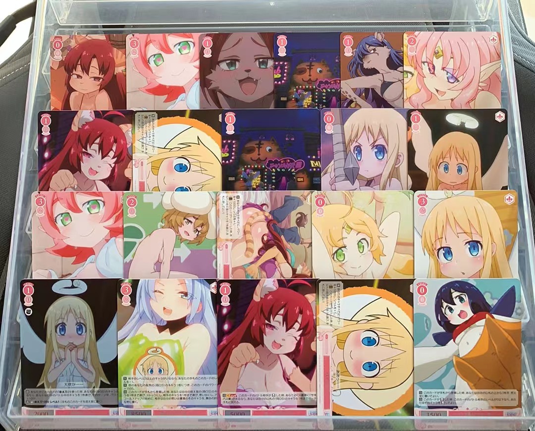 WY 2025 TCG 武士道 日版 黑白双翼 WSR 异种族风俗娘评鉴指南 红色SR闪卡 一图打包 喜欢的老板不要错过(不累积)