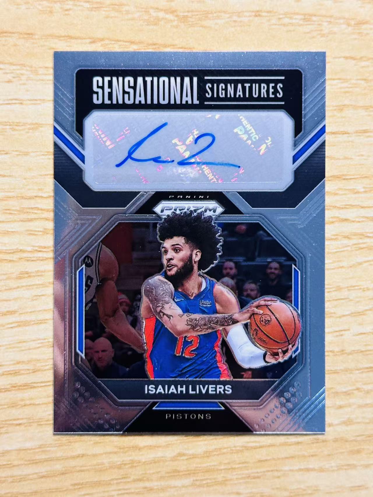 2022-23 Panini Prizm Isaiah Livers 嘿嘿代卖 以赛亚 利弗斯 签字 活塞 收藏必备
