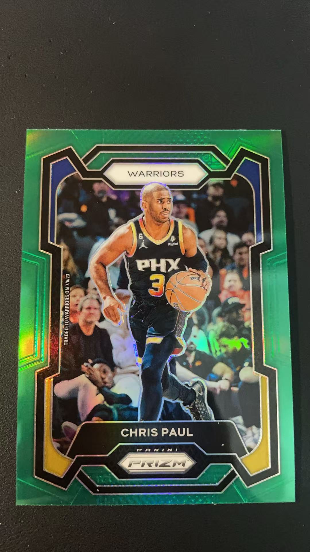 2023-24 Panini Prizm Kevin Durant 【极地拍卖】【12】勇士队 克里斯 保罗 绿折 特卡 卡品如图