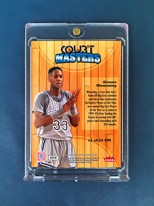 2011-12 Fleer 元年 Retro 阿朗佐·莫宁 (( 1:90 1997-98 ULTRA 超经典好卡 )) ebay奇迹