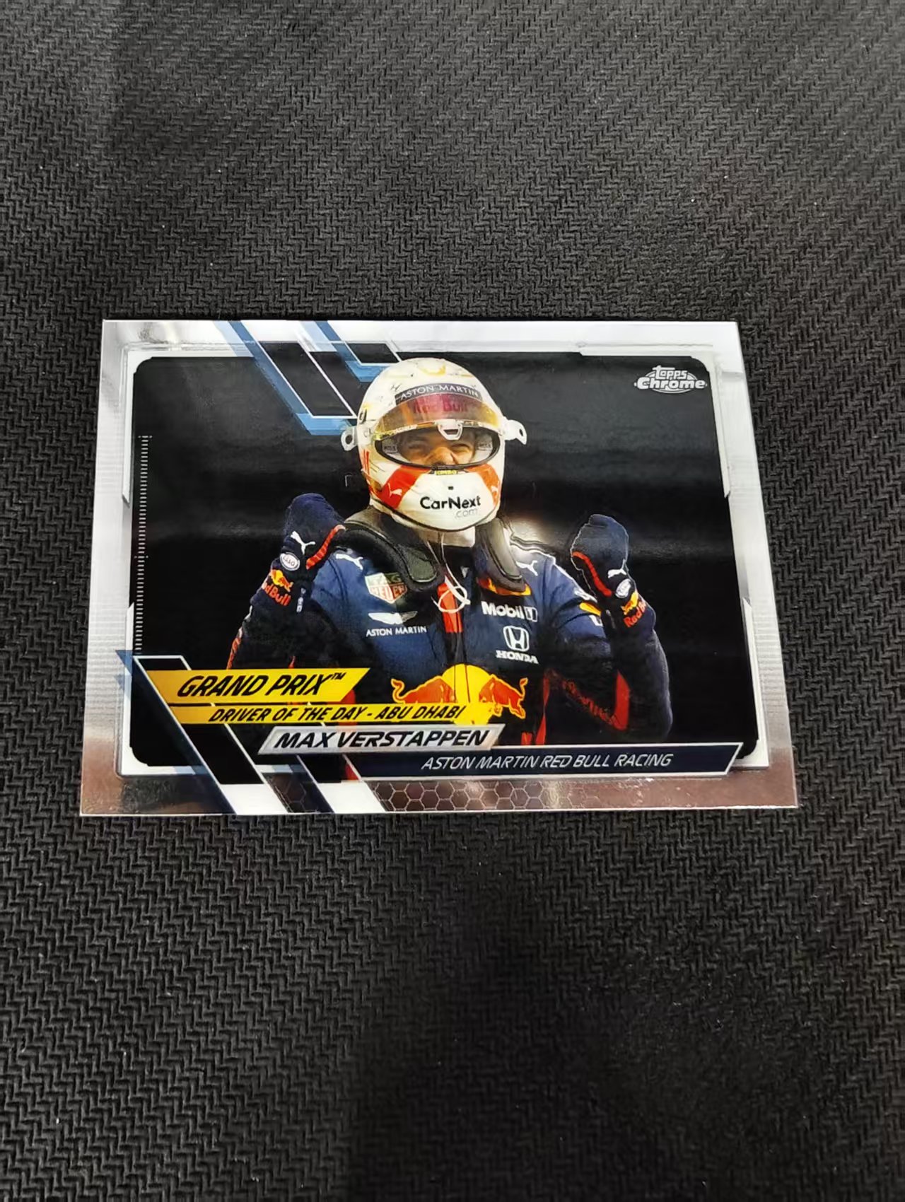 【可合并,不累计】2021 Topps Chrome Max Verstappen F1 维斯塔潘 红牛 划痕 边角瑕疵 #155