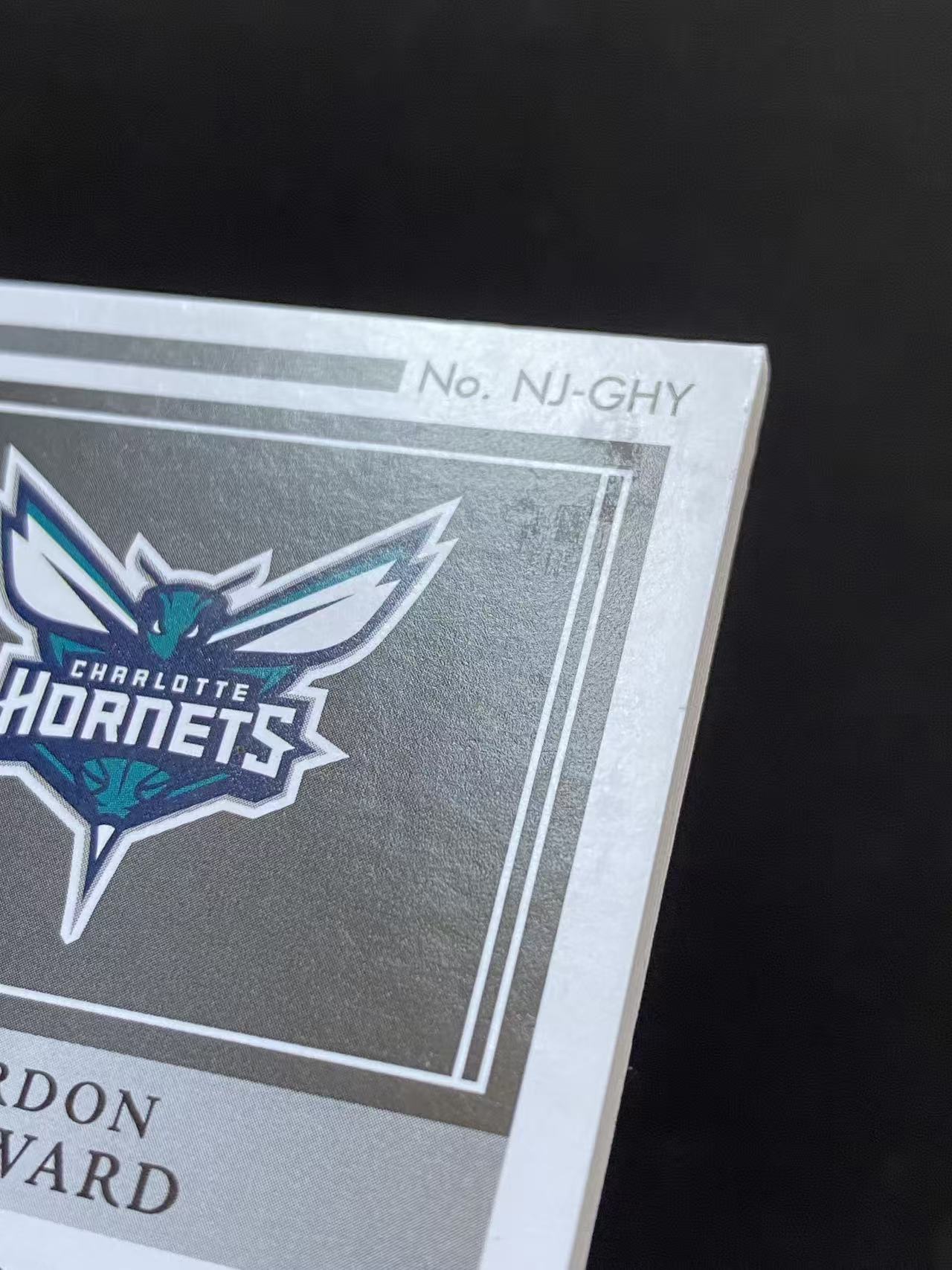 2022-23 panini noir gordon hayward 黄蜂 戈登 海沃德 闪版 球衣 物料 75编【king#29】瑕疵如图