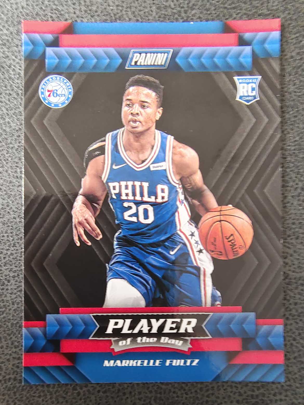 2017-18 Panini Player of the Day Markelle Fultz RC 费城 76人 马克尔 富尔茨 新秀 状元 卡品如图