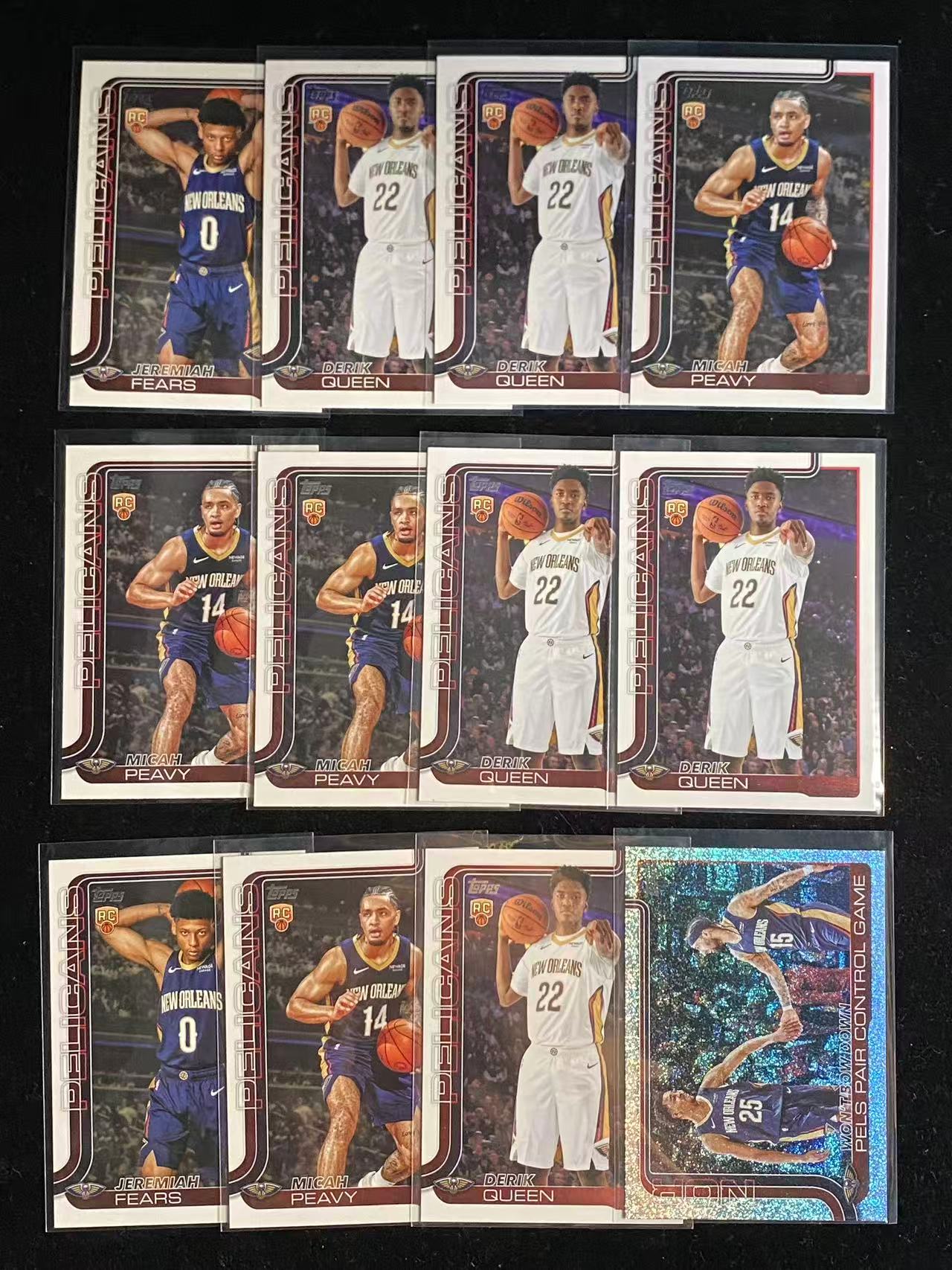 2025 Topps Topps Donovan Mitchell RC 【大彪代拍预付90%】鹈鹕 新秀 昆恩 费尔斯等 lot 不保卡品 大才