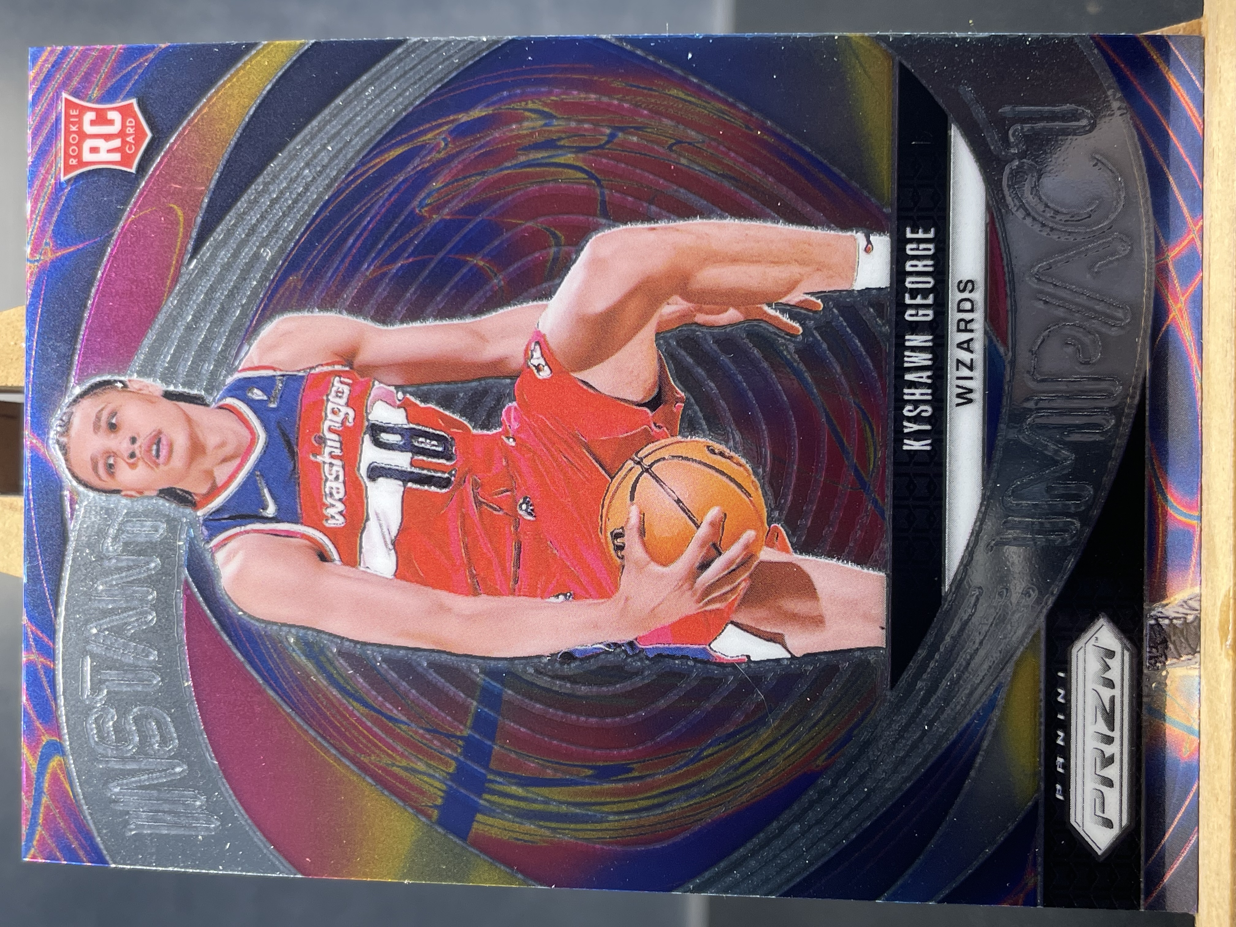(B1) 2024-25 PANINI PRIZM 特卡 新秀RC 凯肖恩 乔治 奇才 收藏凑套必备 卡品如图!!!