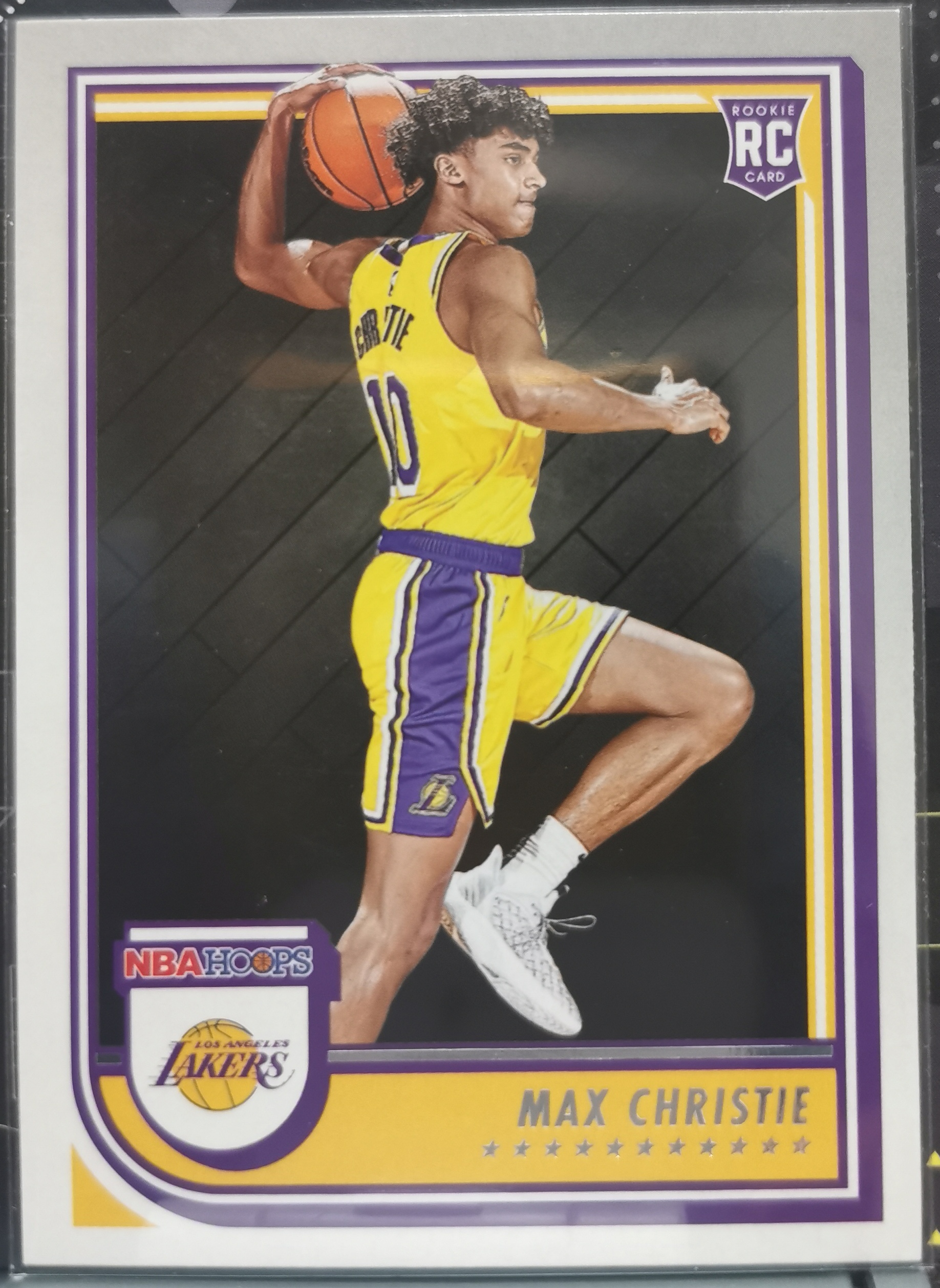 2022-23 Panini NBA Hoops Max Christie 麦克斯 克里斯蒂 RC 新秀 湖人 凑套必备 卡品如图 介意勿拍