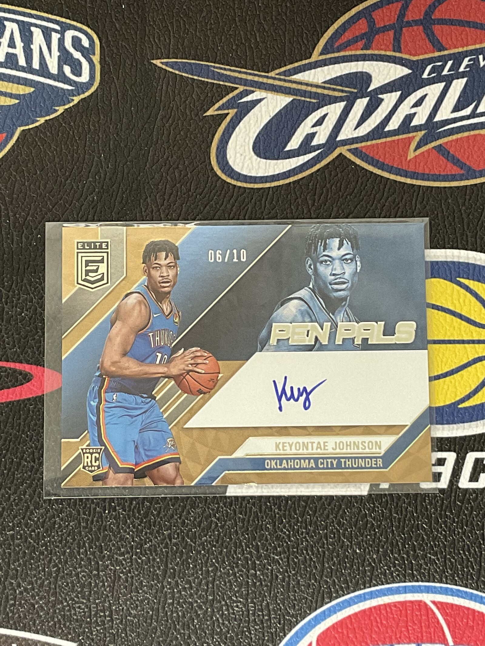 【大树营免费代卖】精英 金签 基扬特 约翰逊 雷霆 新秀 签字 10编 全明星水平 收藏必备 卡品如图 瑕疵如图 #绒