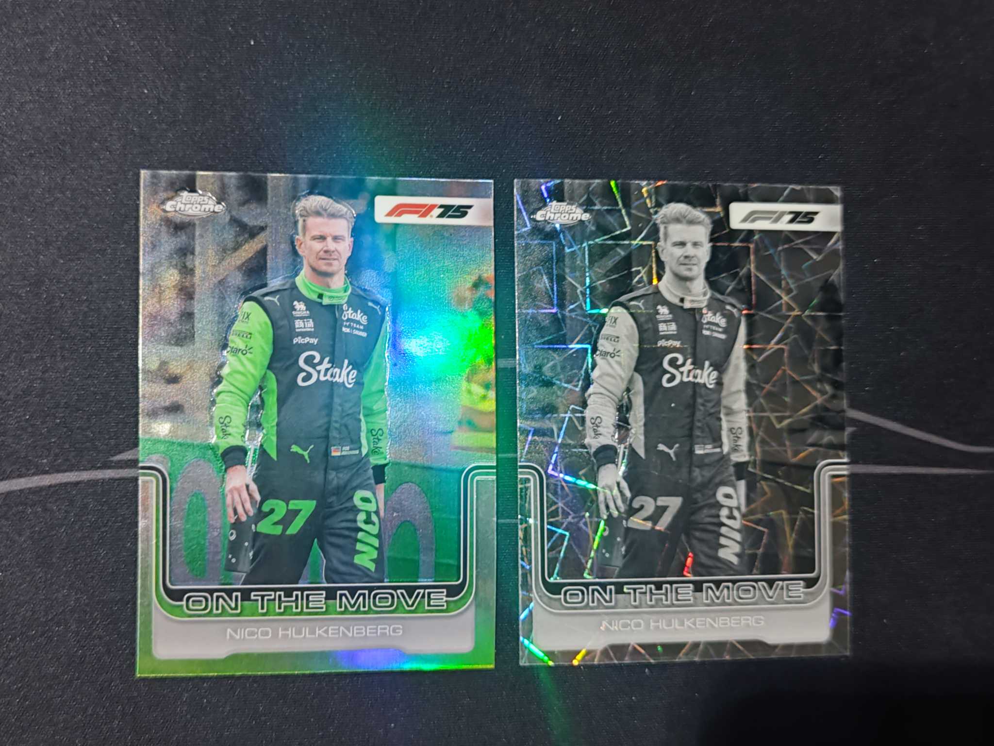 2025 Topps Chrome F1 75周年 Nico Hulkenberg 霍肯伯格 闪 一级方程式赛车 TC 选图好看 收藏 卡如图 #188
