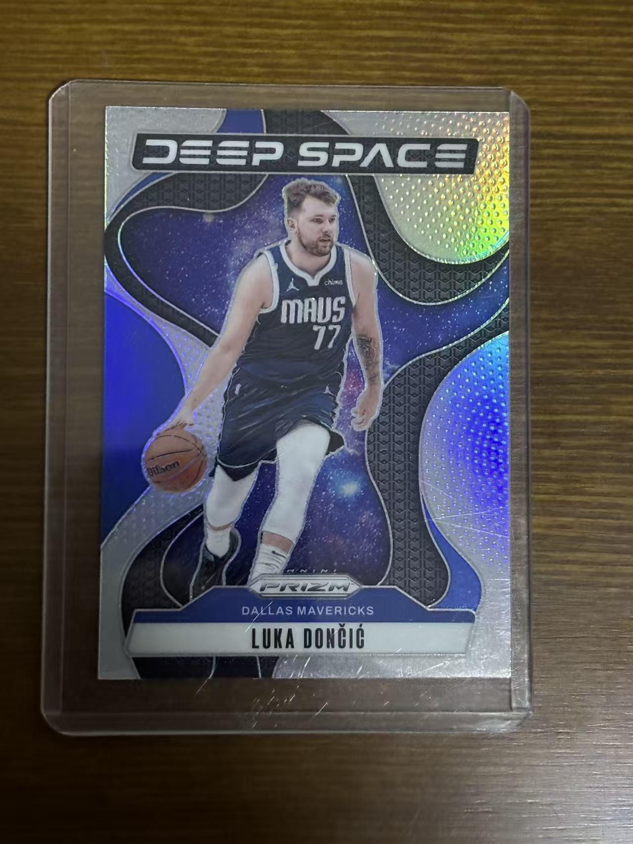 2024-25 Panini prizm Luka Doncic 【磊子球星卡】卢卡 东七七 Deep Space 特卡 银折 选图巨帅 卡品如图 介意勿拍