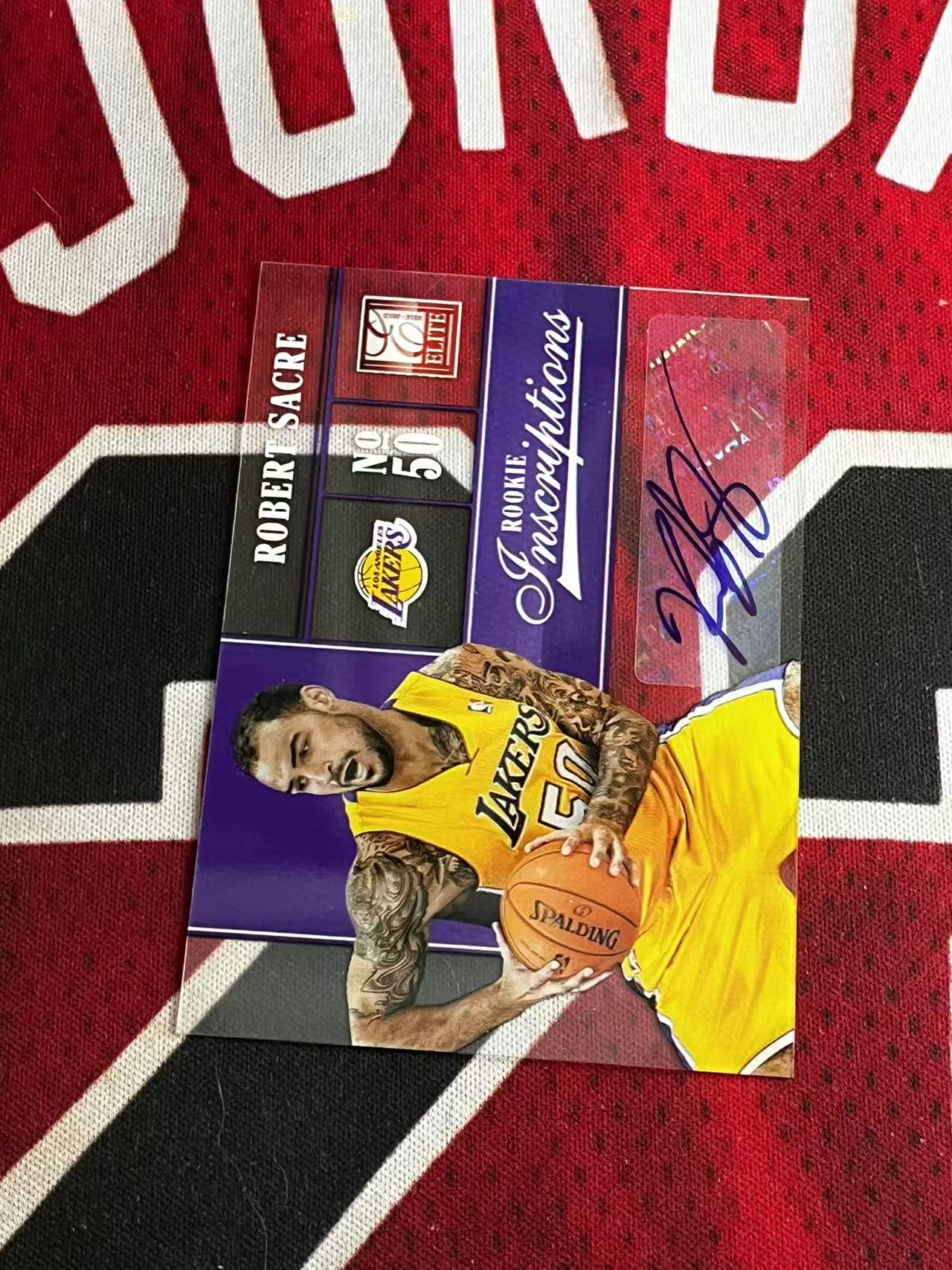 【接寄拍费率低至5%含卡淘手续费】2012-13 PANINI ELITE 精英系列 湖人 新秀RC 罗伯特萨克雷 签字卡 新秀签 专收凑套必备【烂臭嘴拍卖】