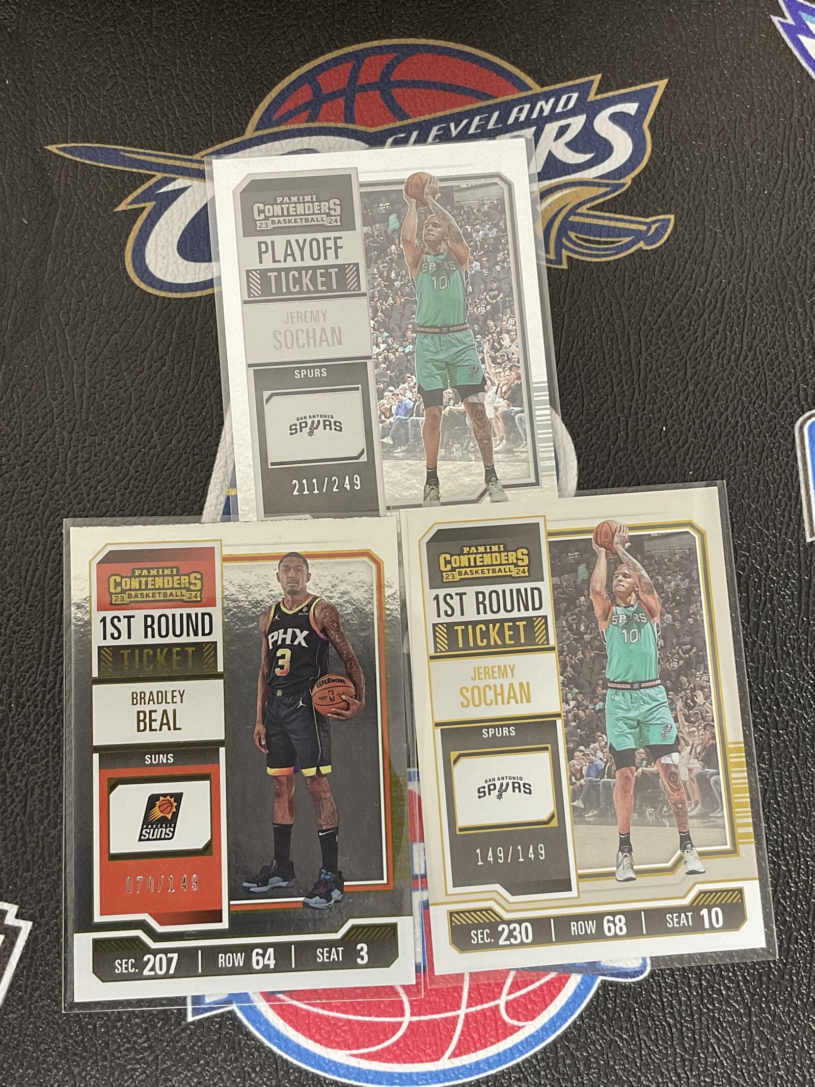 【大树营免费代卖】索汉 比尔 3张带编 编号如图 全明星水平 收藏必备 卡品如图 瑕疵如图 #绒11.15