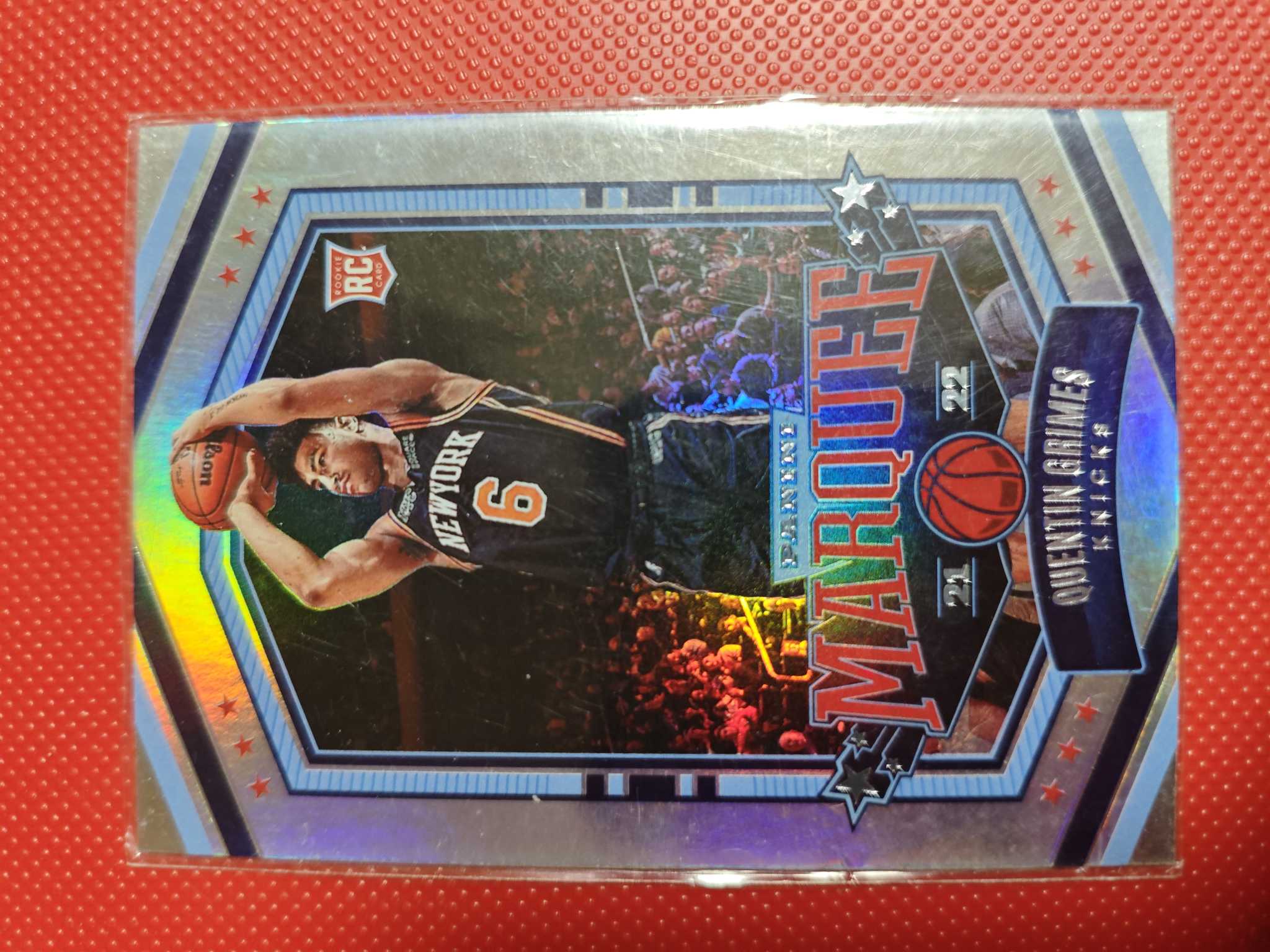 2021-22 Panini Marquee Quentin Grimes RC 昆廷格兰姆斯新秀特卡