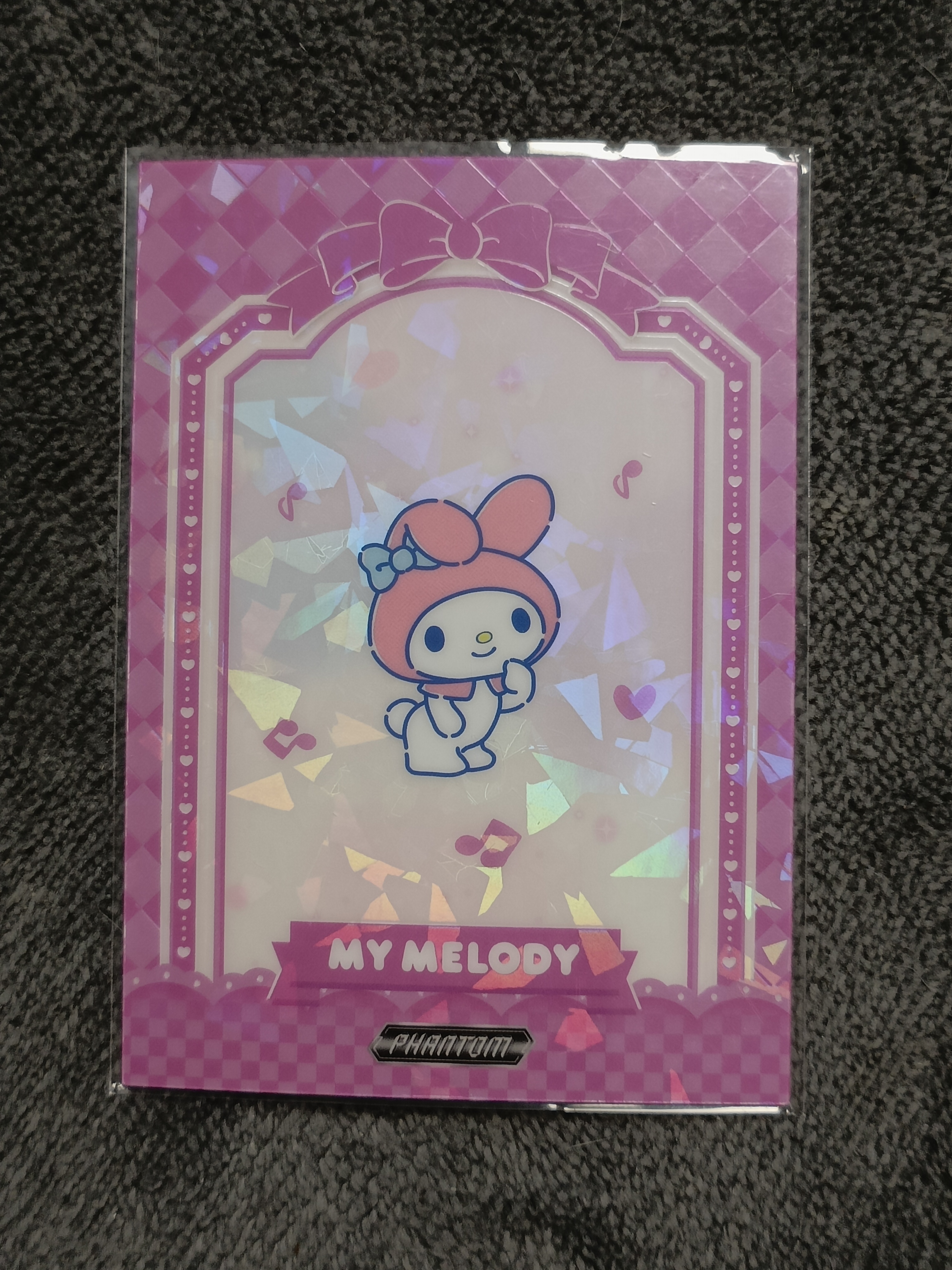 2023 Kakawow PHANTOM 三丽鸥家族系列收藏卡 MY MELODY 美乐蒂 【谦谦拍卖】PSA-IPU-06 紫折 004/115编 秋鹿