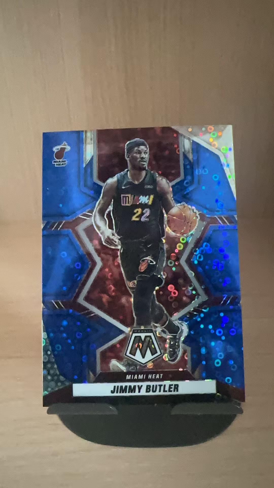 2021-22 Panini Mosaic Jimmy Butler #58吉米巴特勒 蓝泡泡折 85编 卡品如图