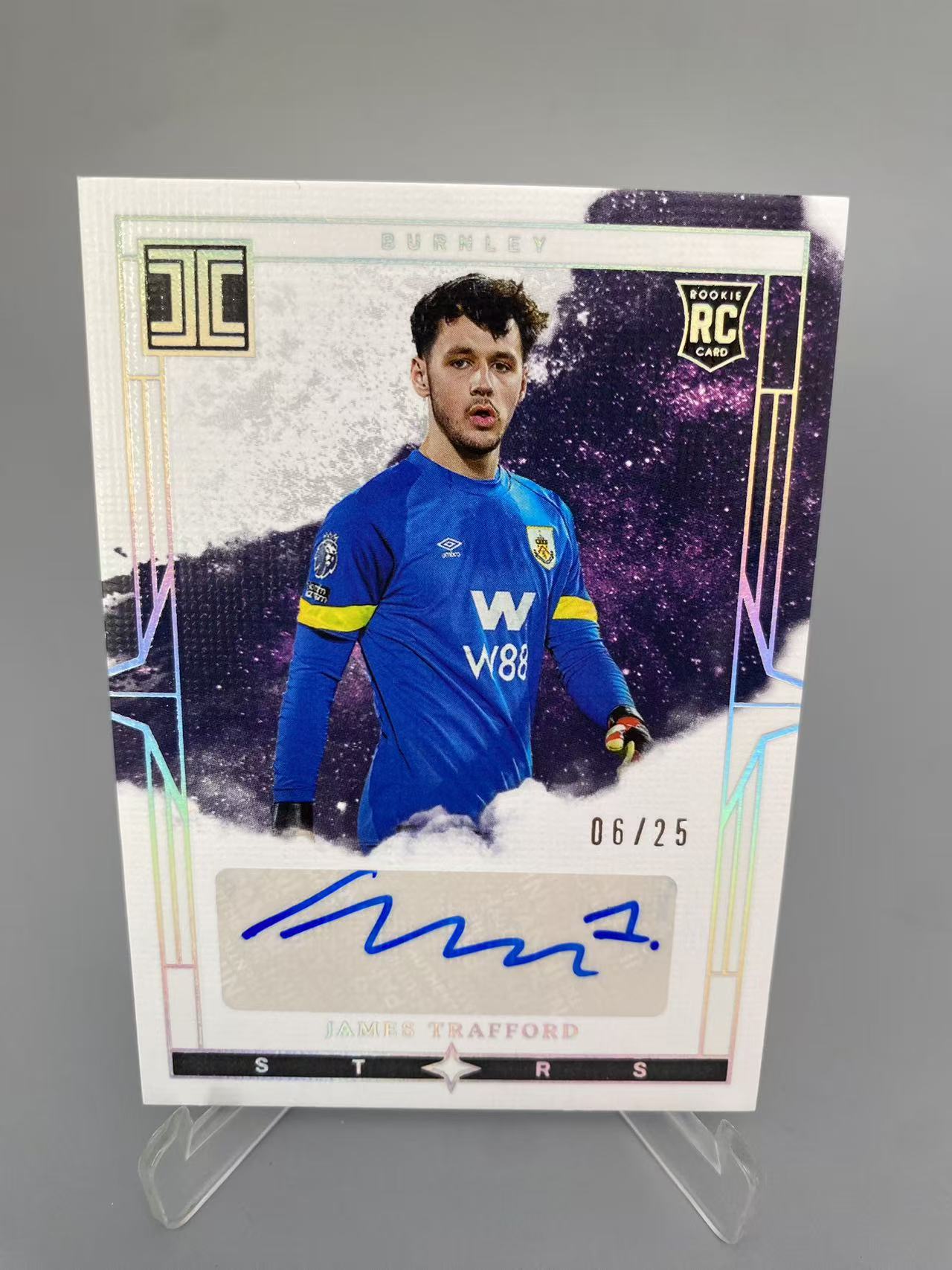 【拆吧代拍】 2023-24 Panini Impeccable 英超小真金 JAMES TRAFFORD 詹姆斯·特拉福德 签字 06/25编 RC 新秀 曼城 英格兰 天使1128