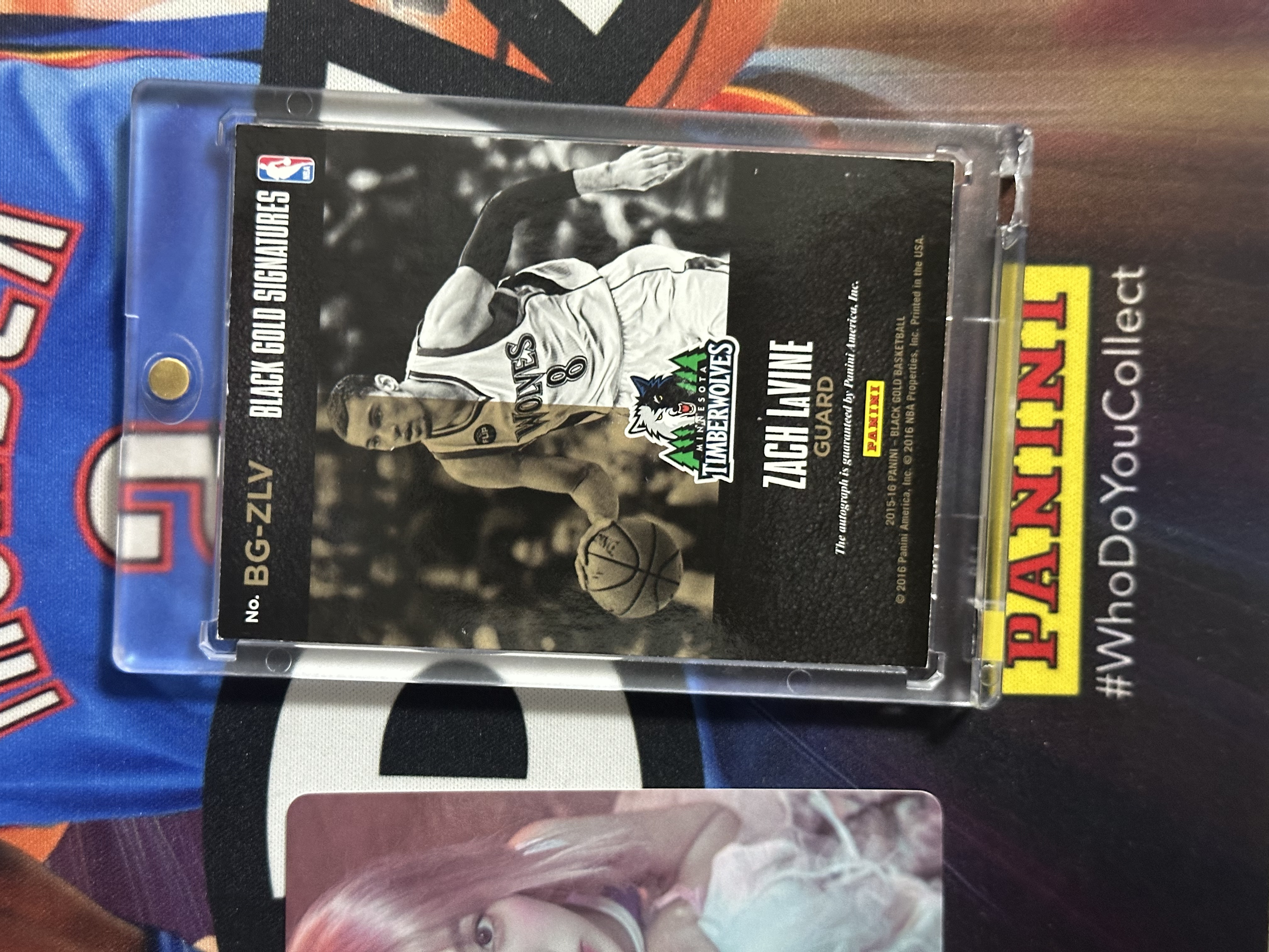 2015-16 Panini Black Gold Zach LaVine 【小猪包代卖】拉文 99编 黑金 签字 卡签 沙盒 金笔 镜面 特卡 新秀次年