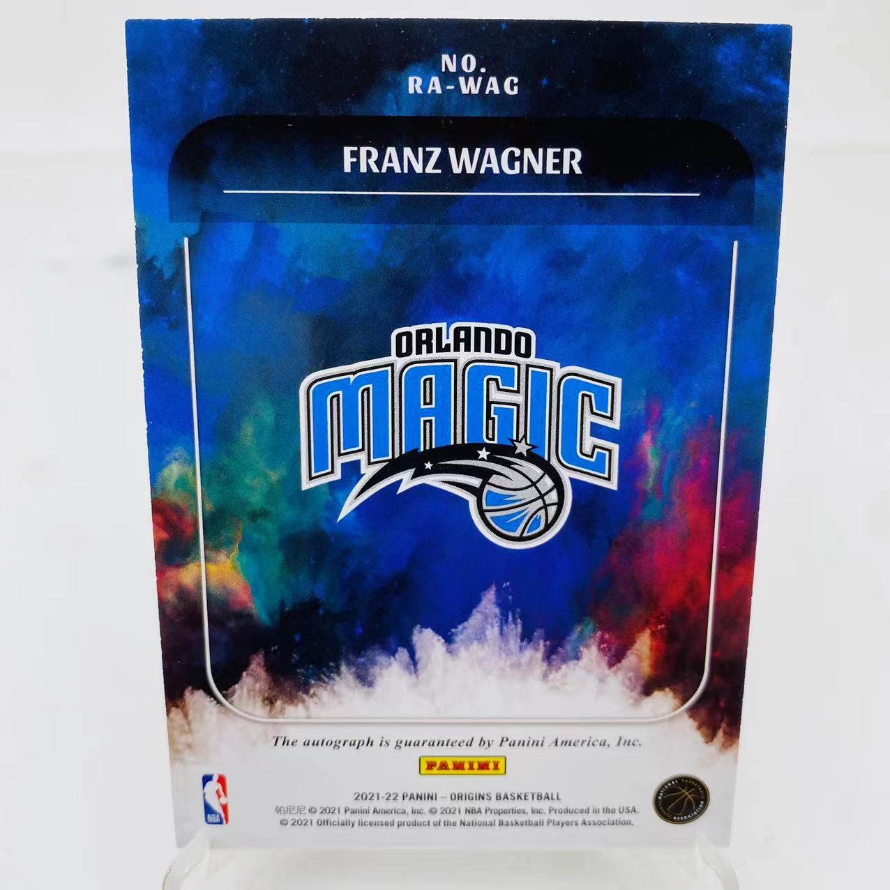 2021-22 Panini Origins Franz Wagner RC 起源 魔术 小瓦格纳 33/99编 新秀RC 签字 卡签 卡品如 ...
